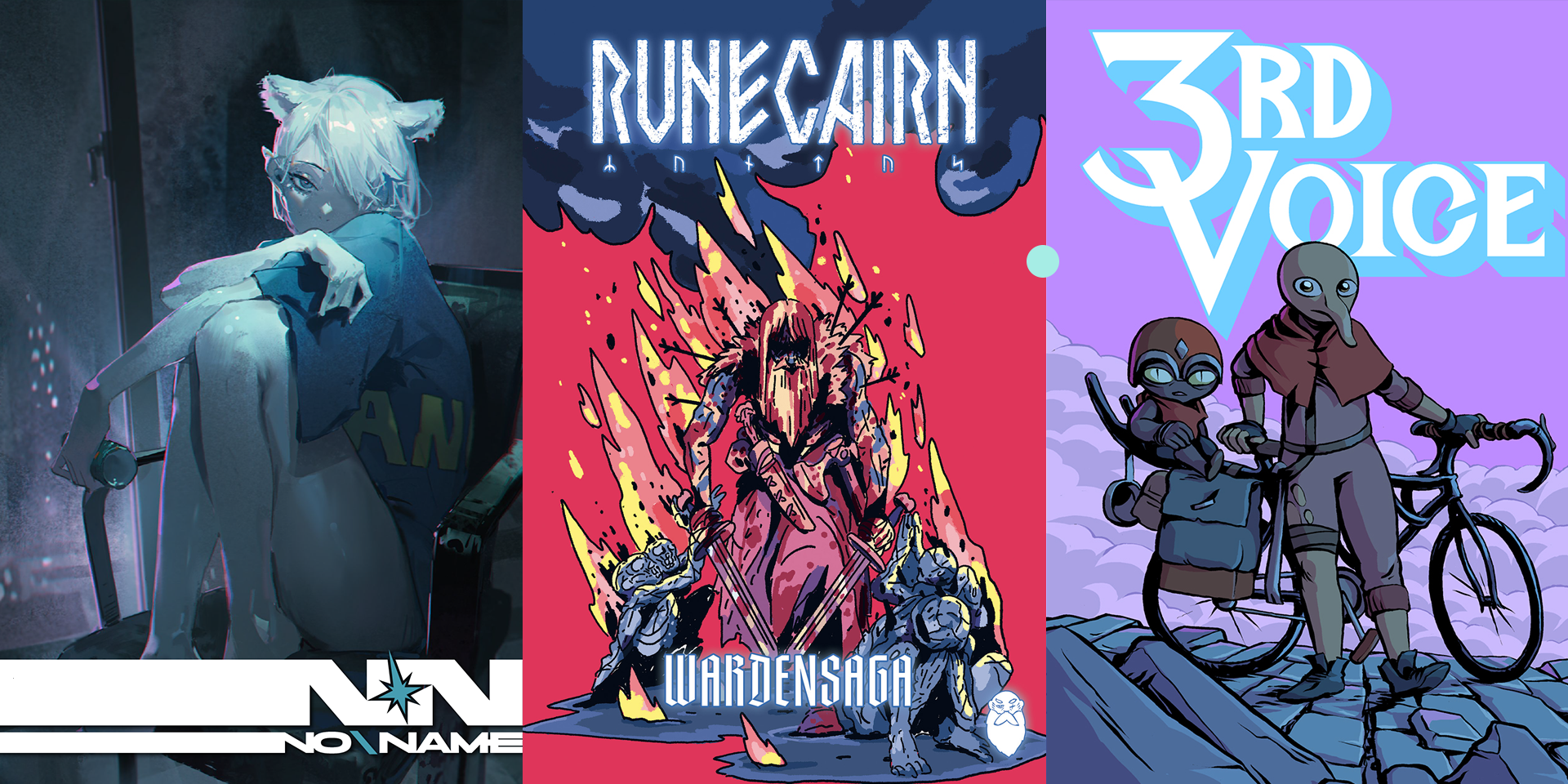NO\NAME | Rafal Jaki ● RUNECAIRN | Colin Le Sueur ● 3RD VOICE | EVAN DAHM