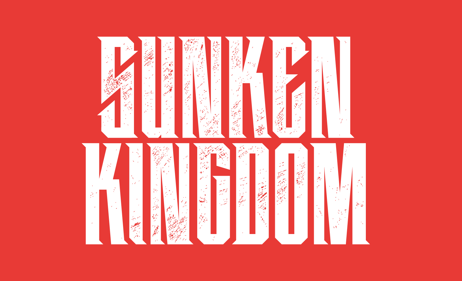 Logotype for the "Sunken Kingdom" comic book by Dan Tappan, Nicolás Nieto and others