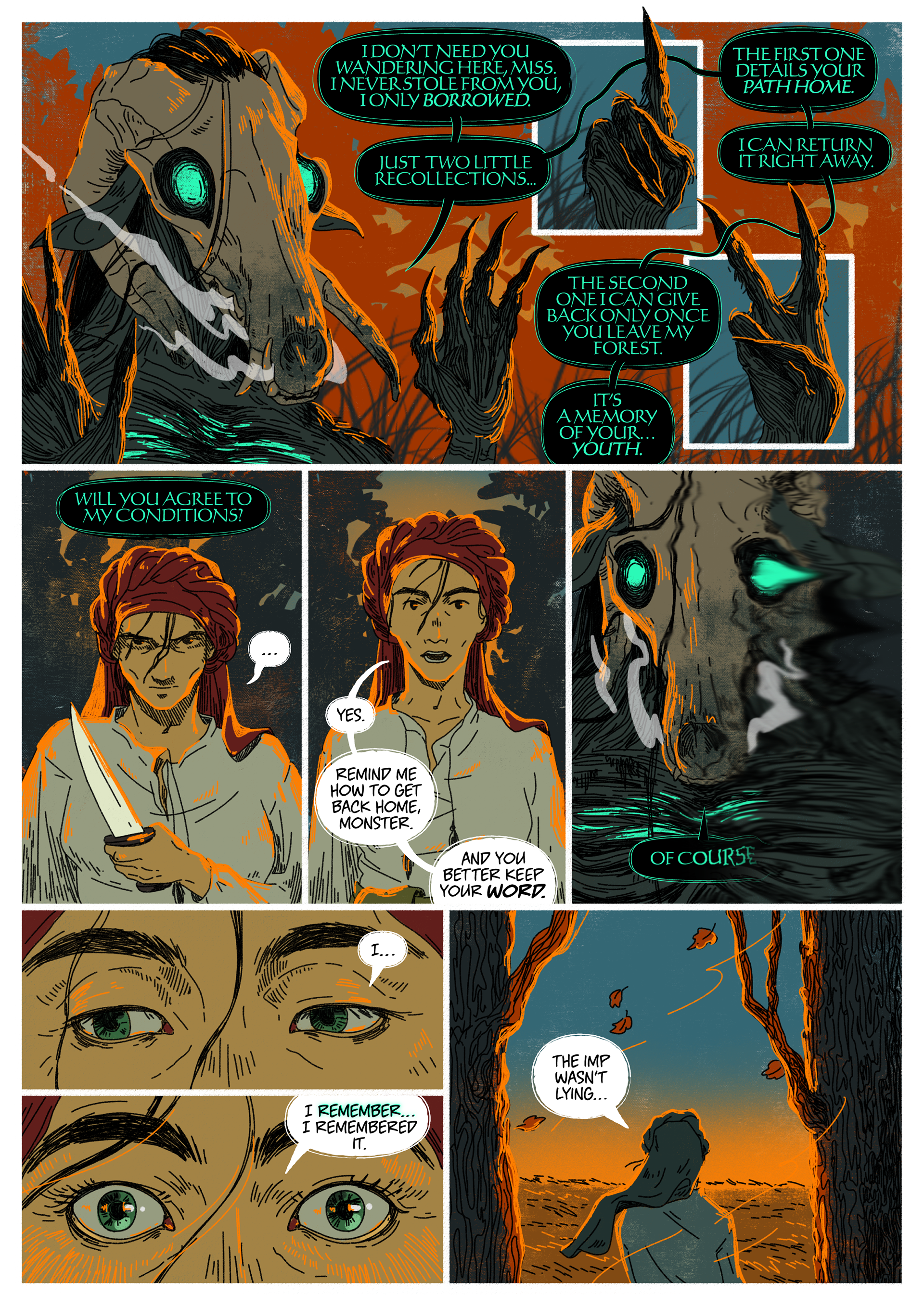 THE LOST ONE | Andriy Lukin (w) / Indigo Dolorous (a)