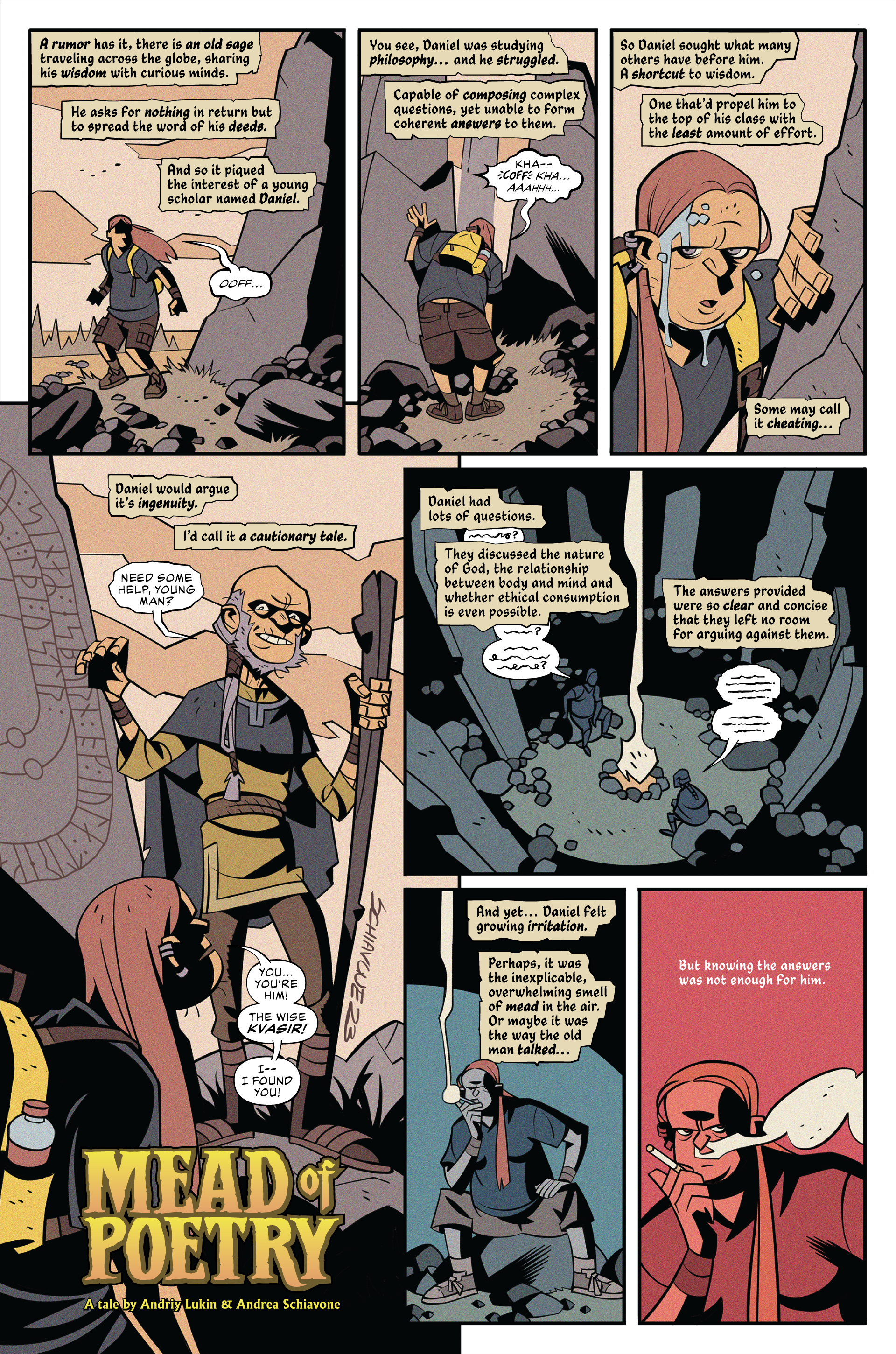 MEAD OF POETRY | Andriy Lukin (w) / Andrea Schiavone (a)
