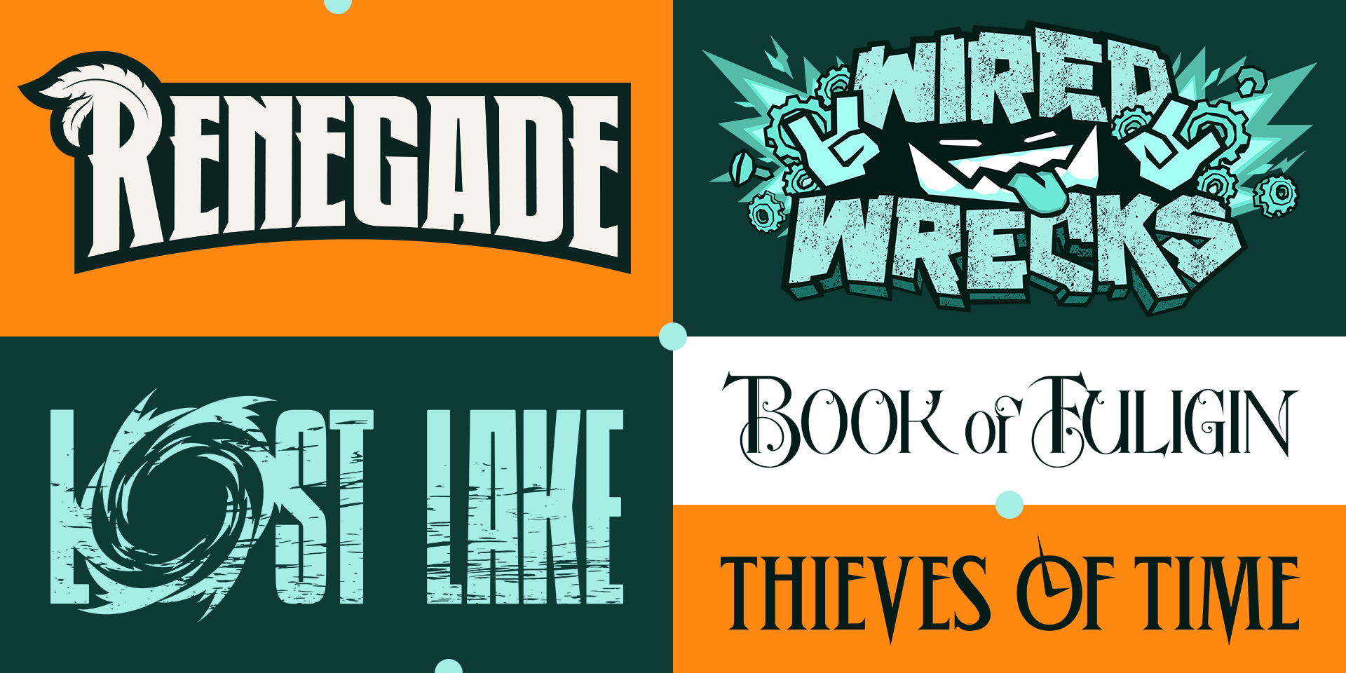 RENEGADE | Kevin Chuculate ● WIRED WRECKS | Friends Vs Friends ● LOST LAKE | Lesly Julien ● BOOK OF FULIGIN | Ramon Perales ● THIEVES OF TIME | Graham Walmsley