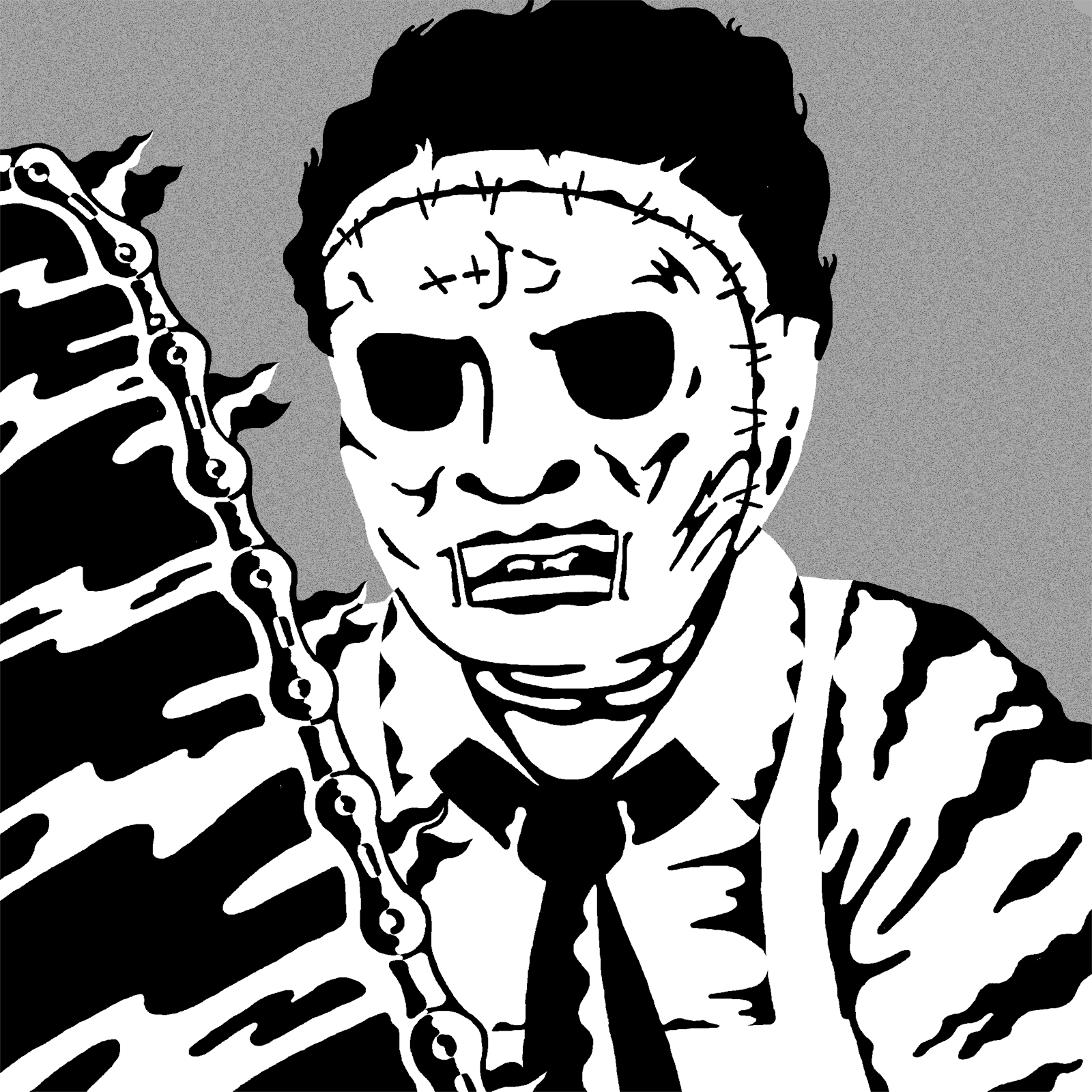 The Leatherface, Dead by Daylight fan-art (2024)