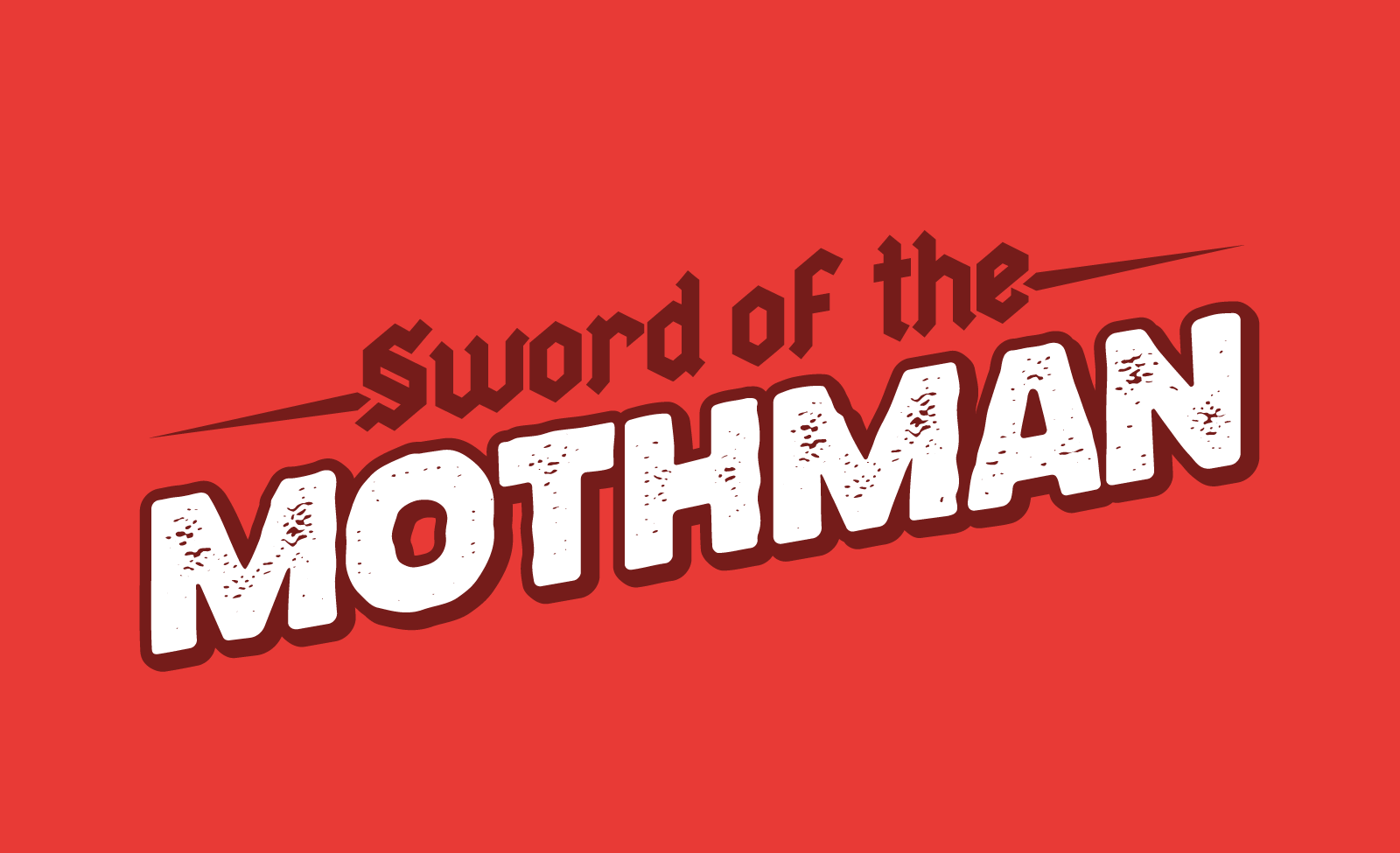 Logo for "Sword of the Mothman" comic book by Azeem Lyons, Gunner Leatherwood and others