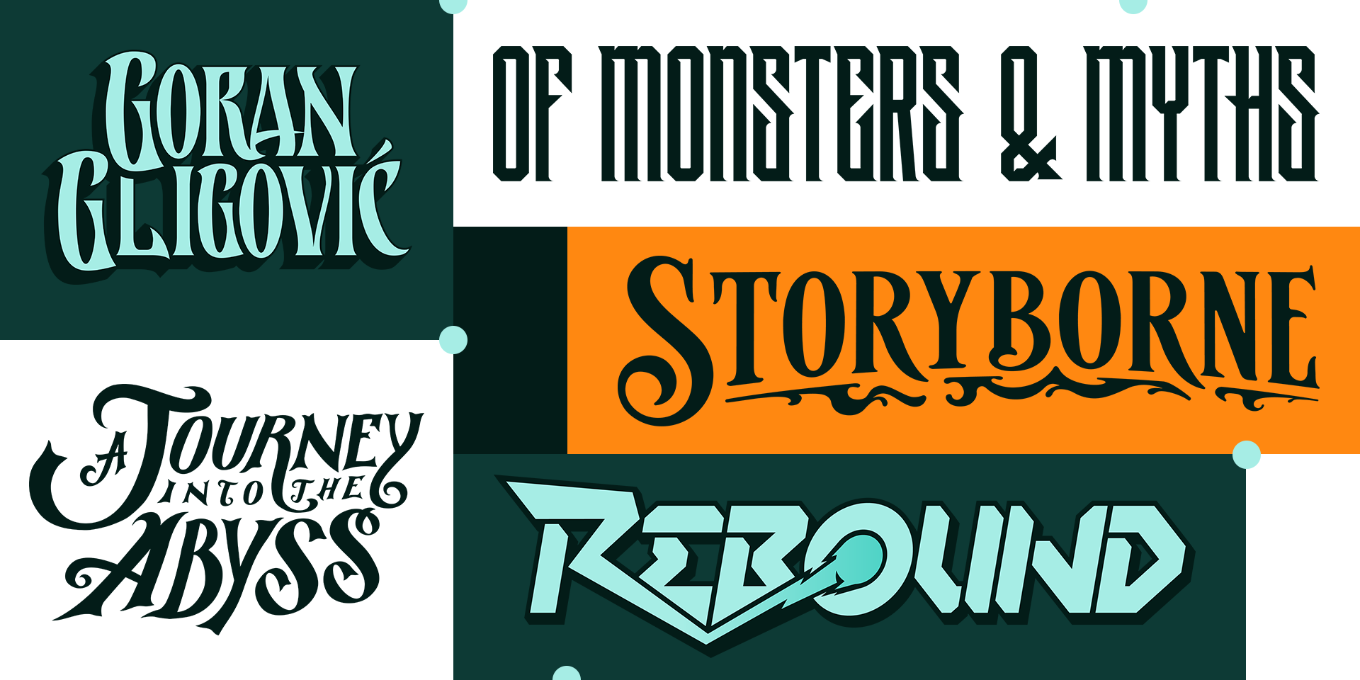 GORAN GLIGOVIC ● A JOURNEY INTO THE ABYSS | Matt McGrath ● OF MONSTERS & MYTHS | Damien Becton ● STORYBORNE | Louis Southard ● REBOUND