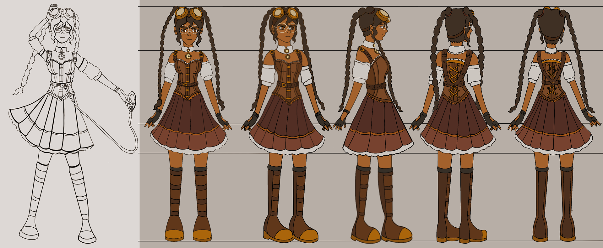 The Inventor's Daughter I 5 Point Turnaround Sheet