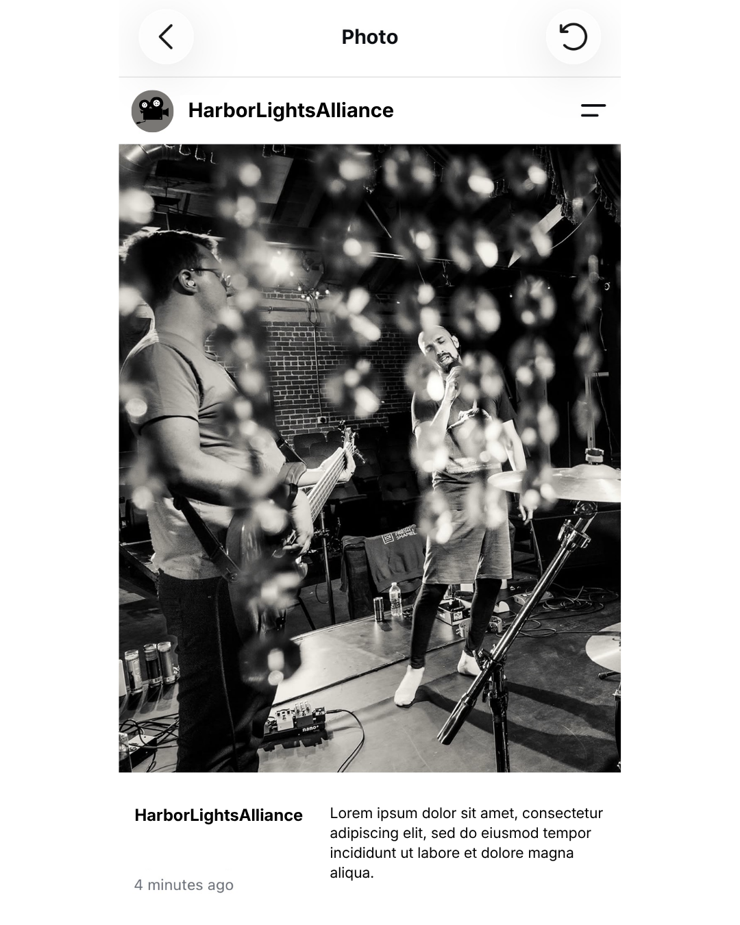 Mock up Social Media Post