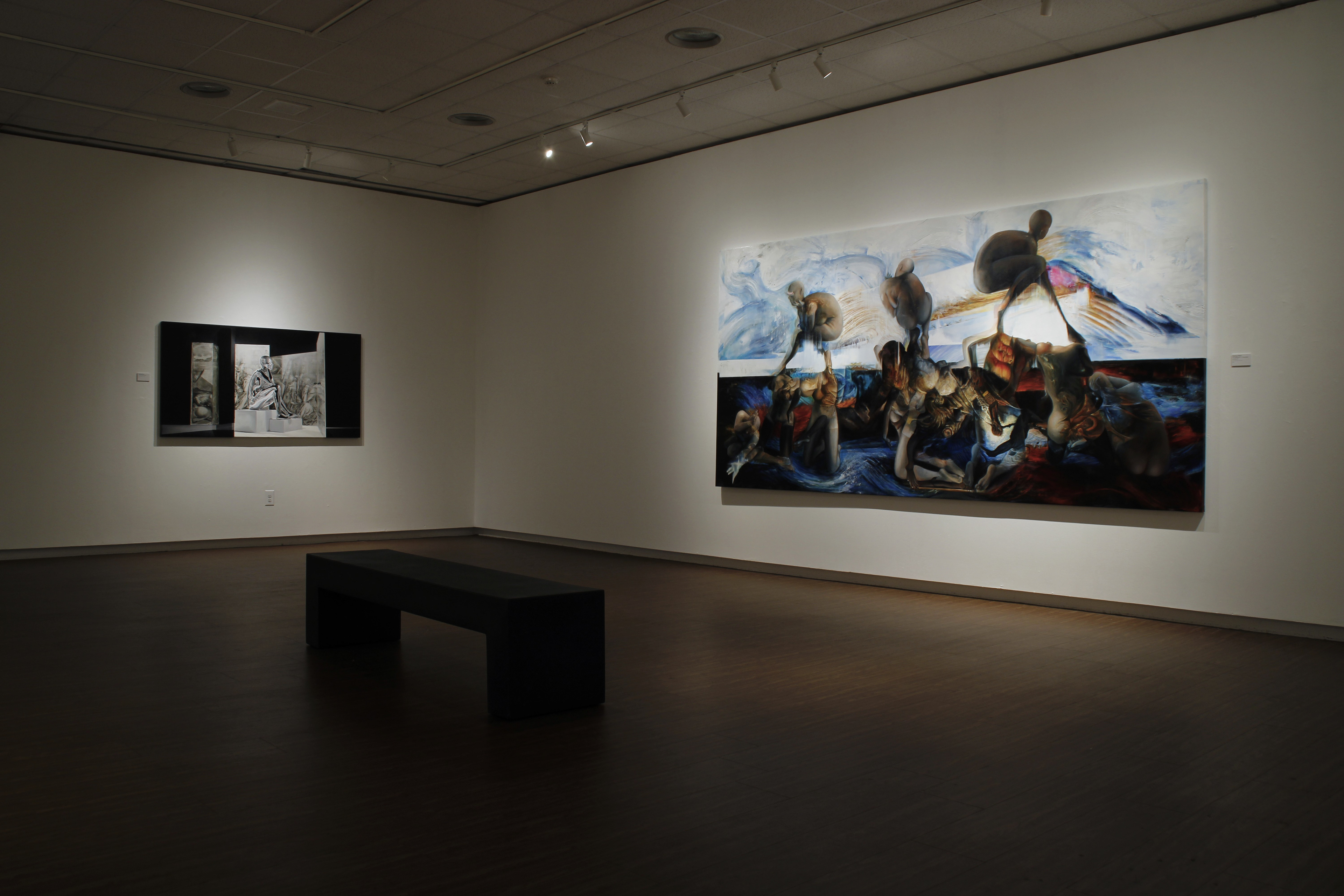 installation view 1. Museum of Fine Arts. Tallahassee, FL