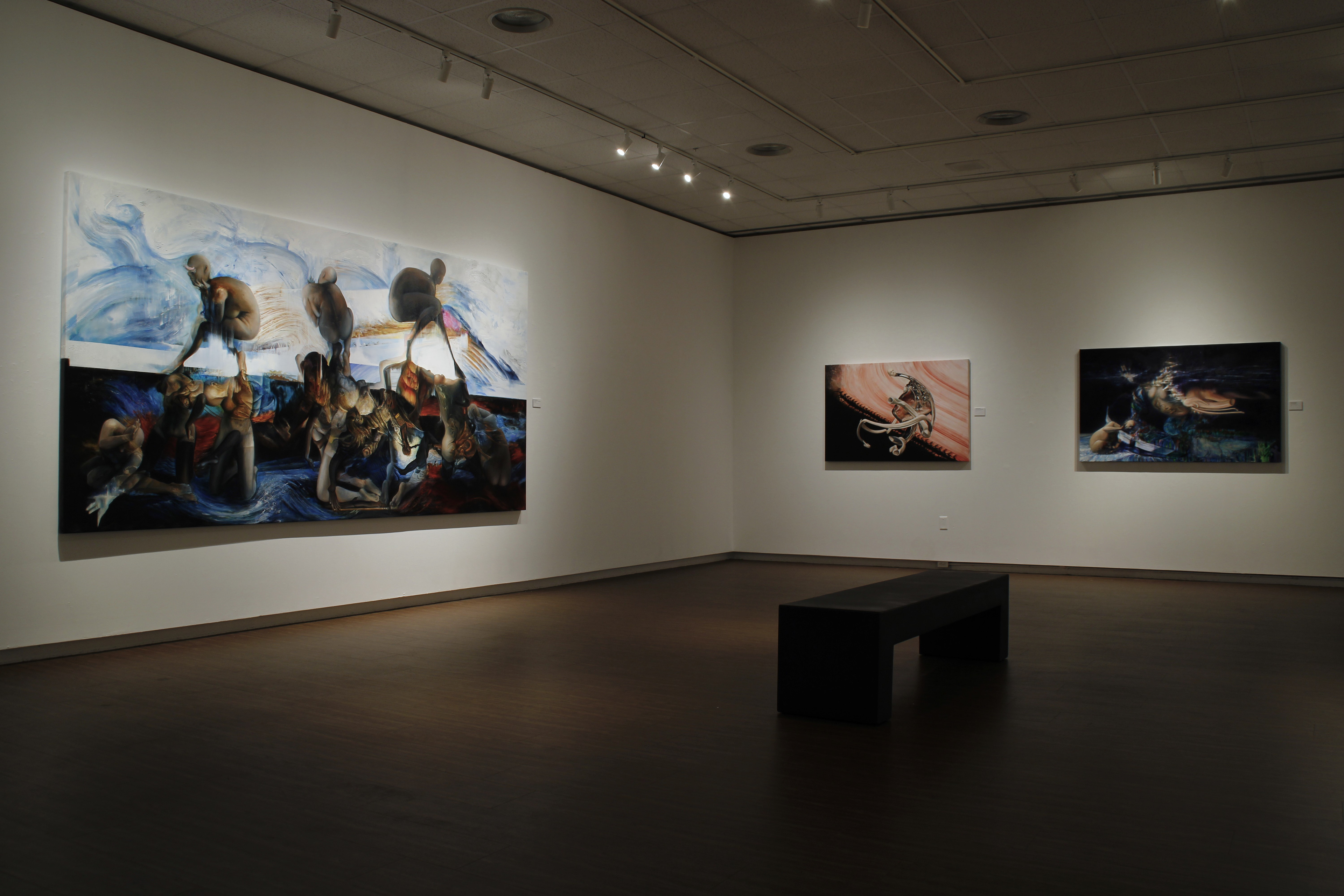 installation view 2. Museum of Fine Arts. Tallahassee, FL