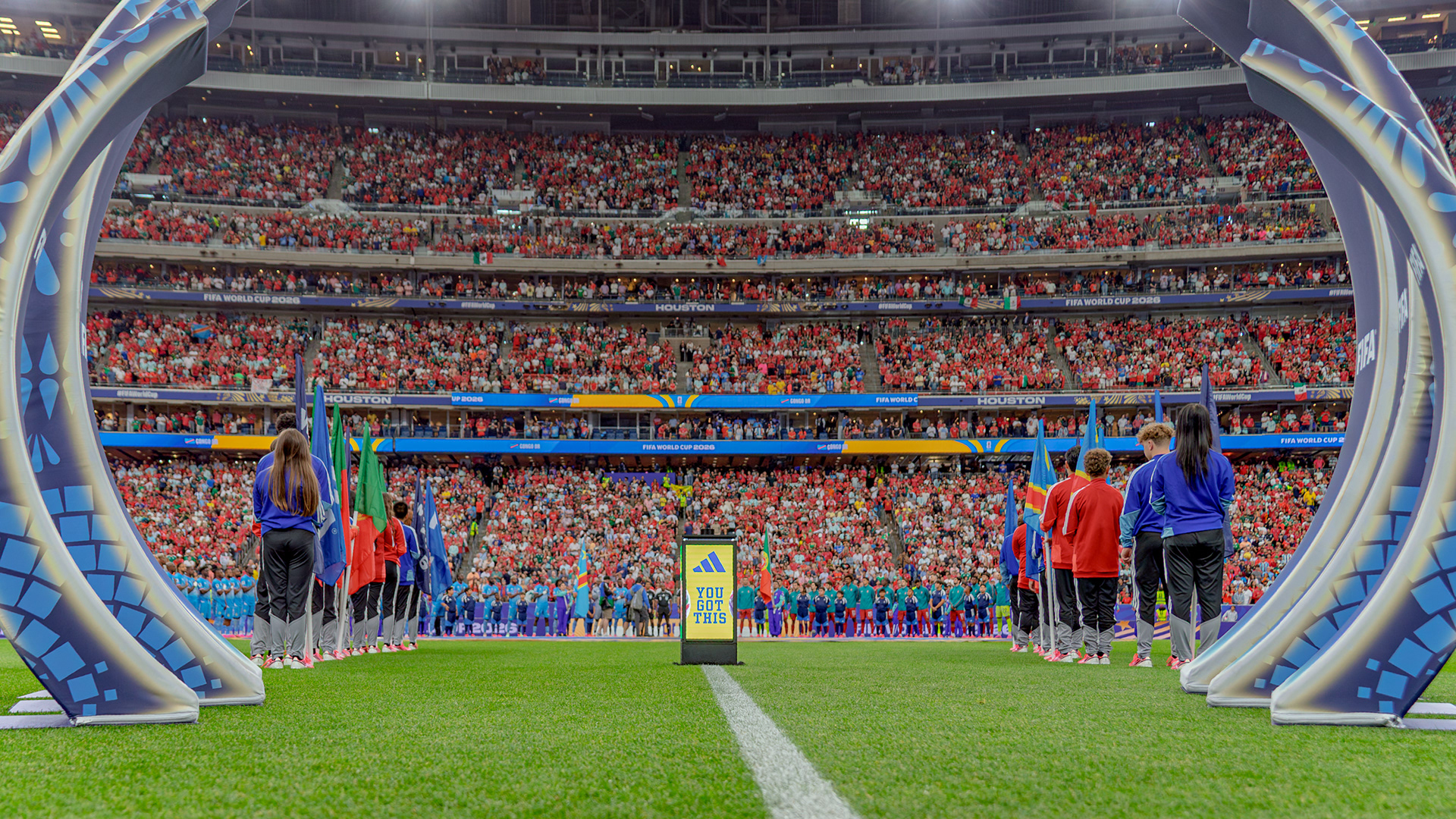 FIFA opening ceremony at NRG