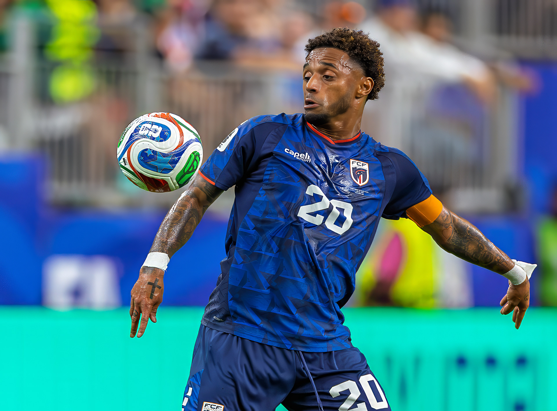 Cabo Verde team captain Ryan Mendes