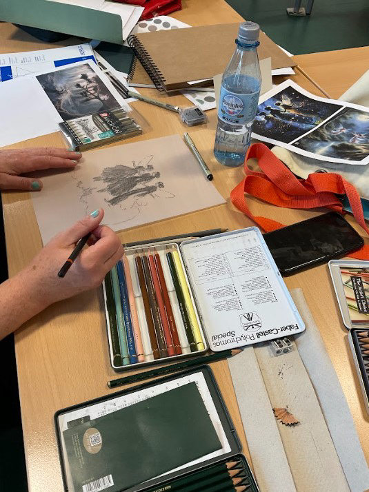 Student Work, Illustration Course, 2024, Herne