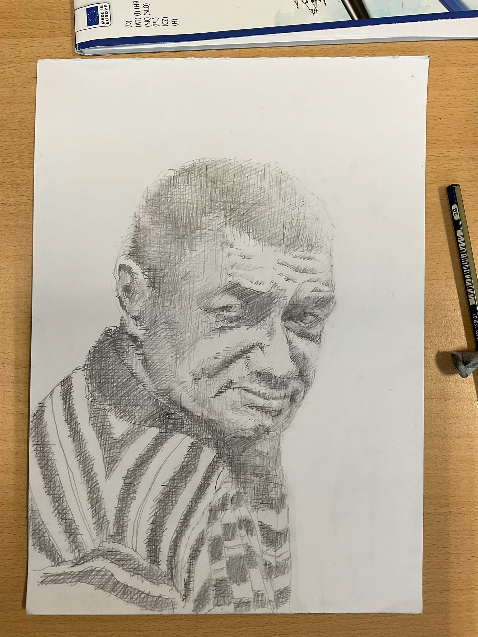 Student Work, Portraits, 2025, Herne