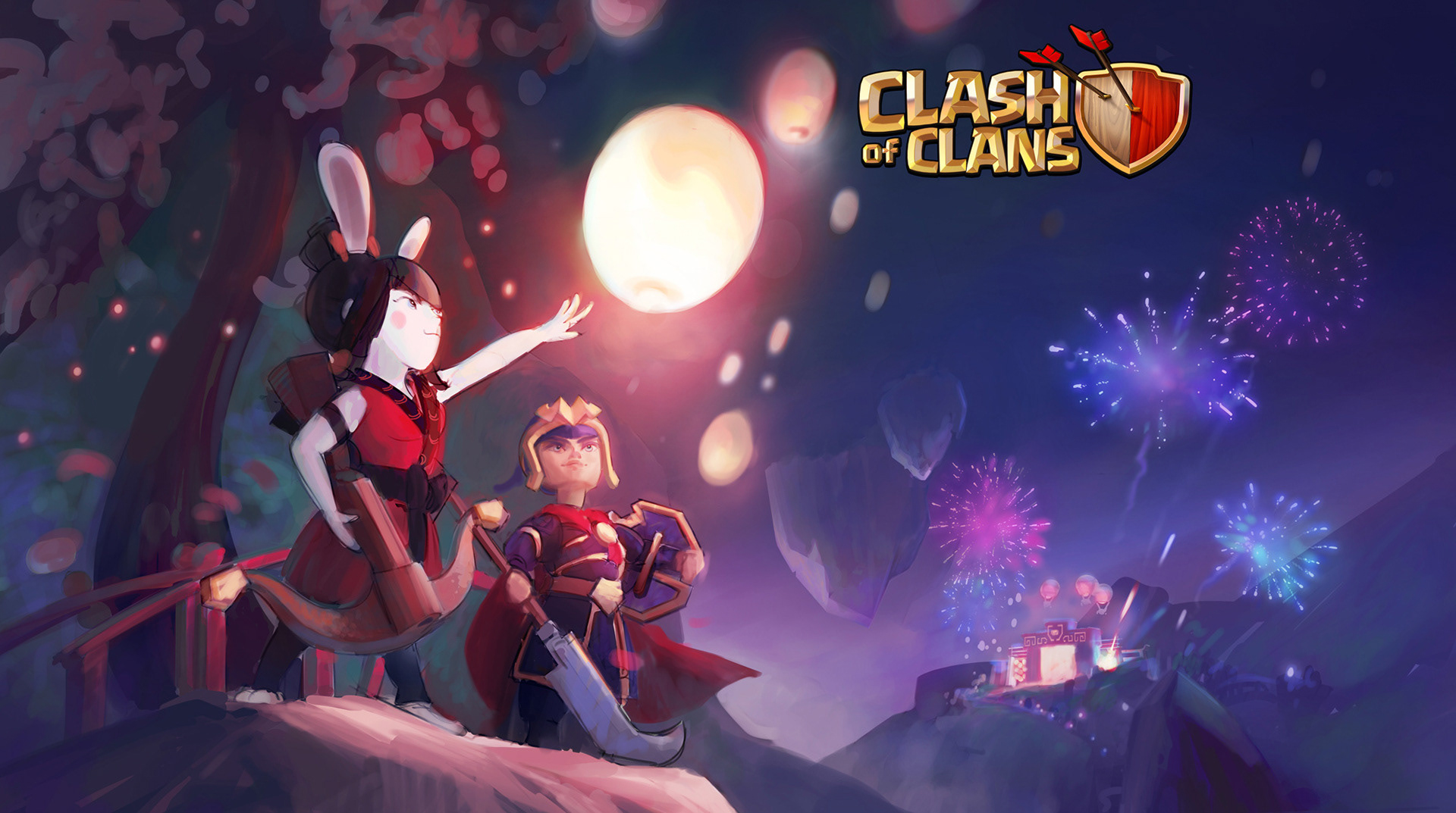 Raine Kuusi - Clash of Clans Lunar New Year Key Art