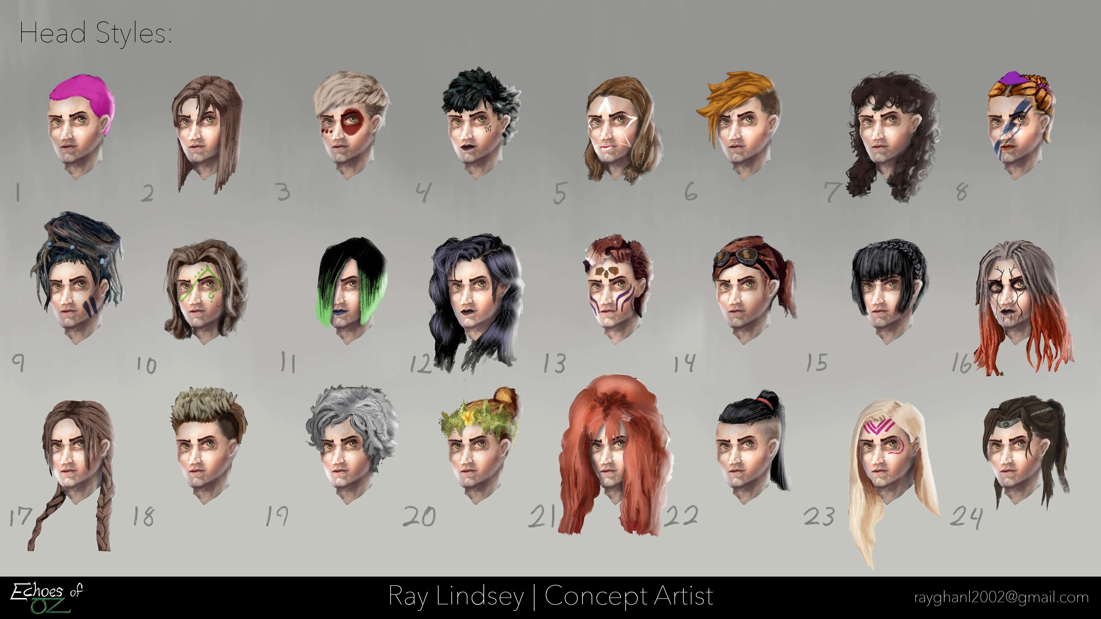 Echoes of Oz: Dorothy Head Styles