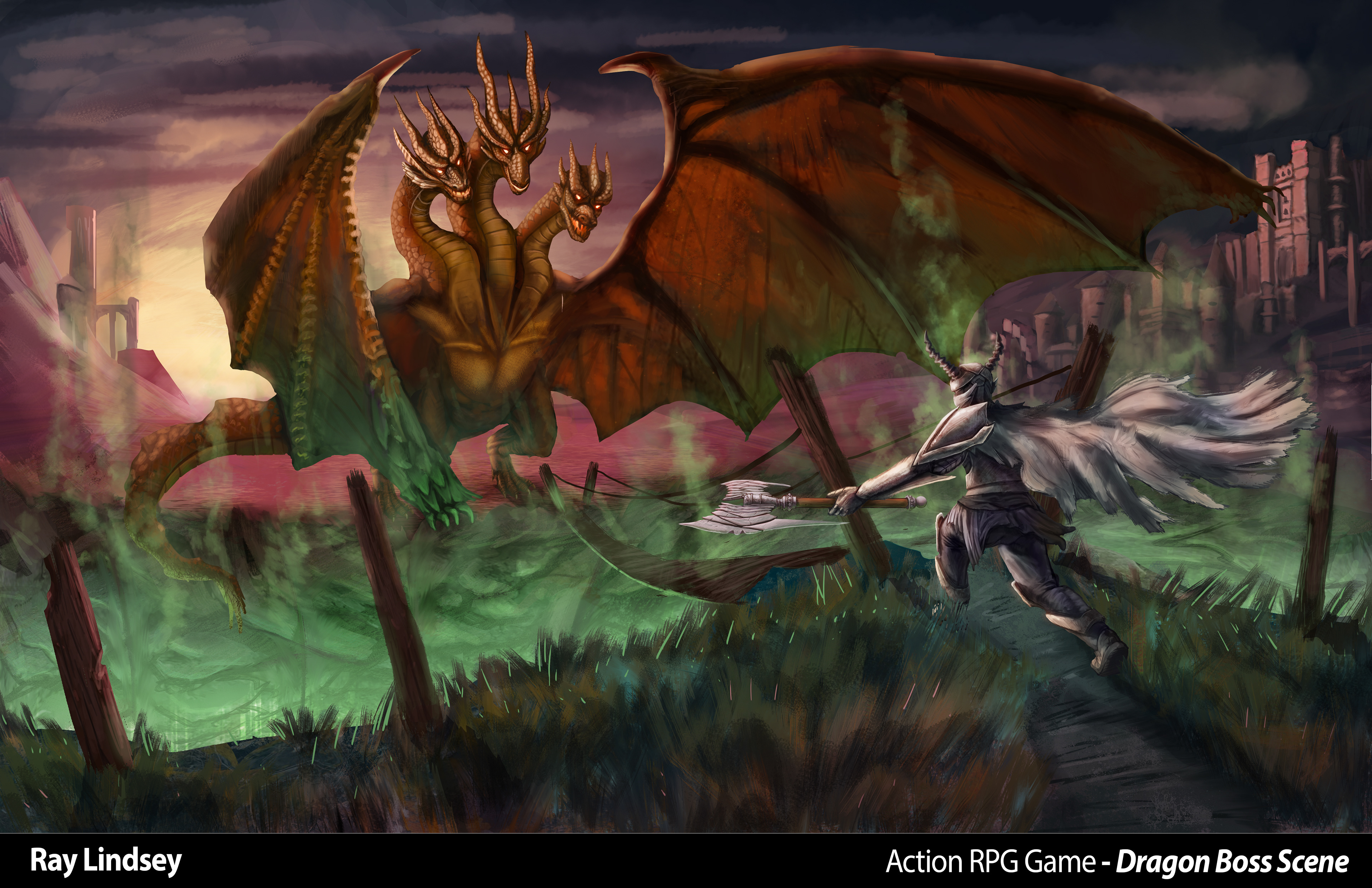Dragon Boss Scene, Fall 2024