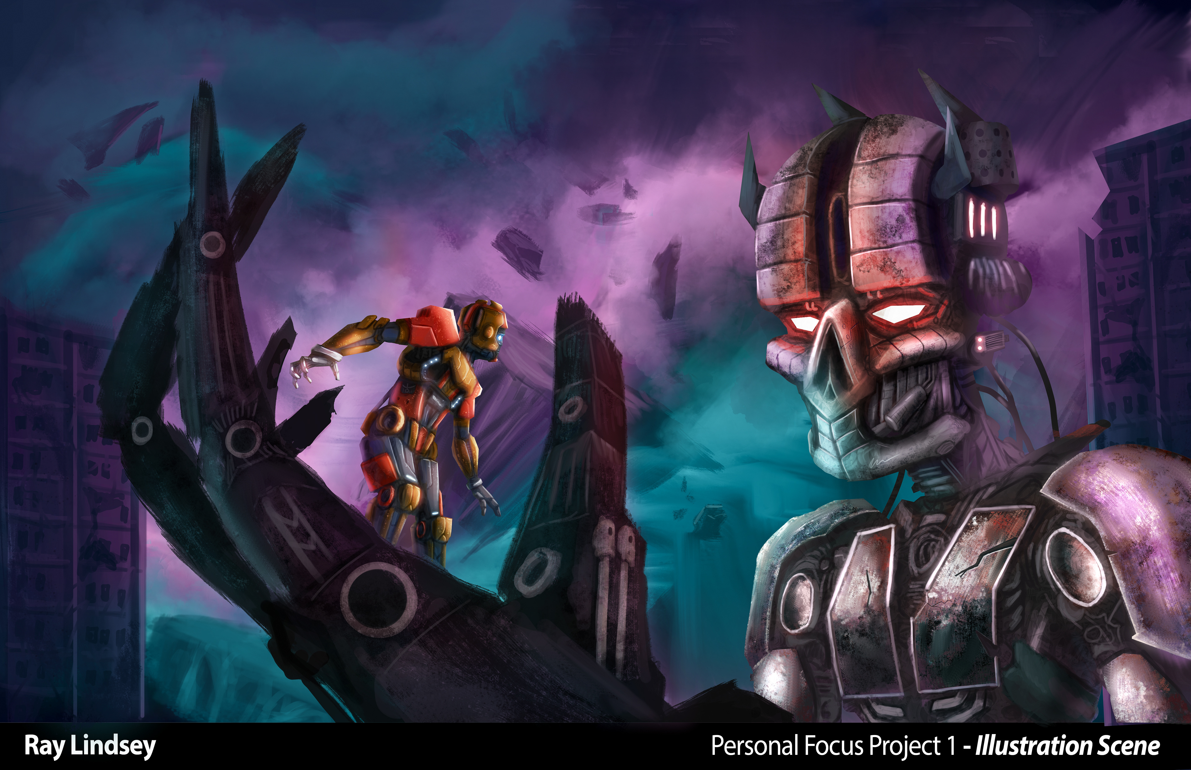 Robot Concept Art, Fall 2024