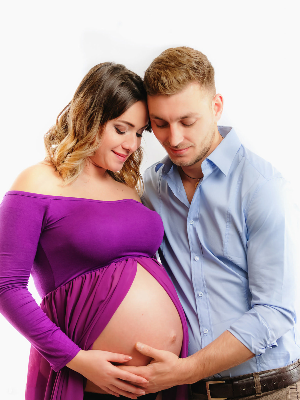 Servizio Fotografico Gravidanza Premaman in Studio a Roma