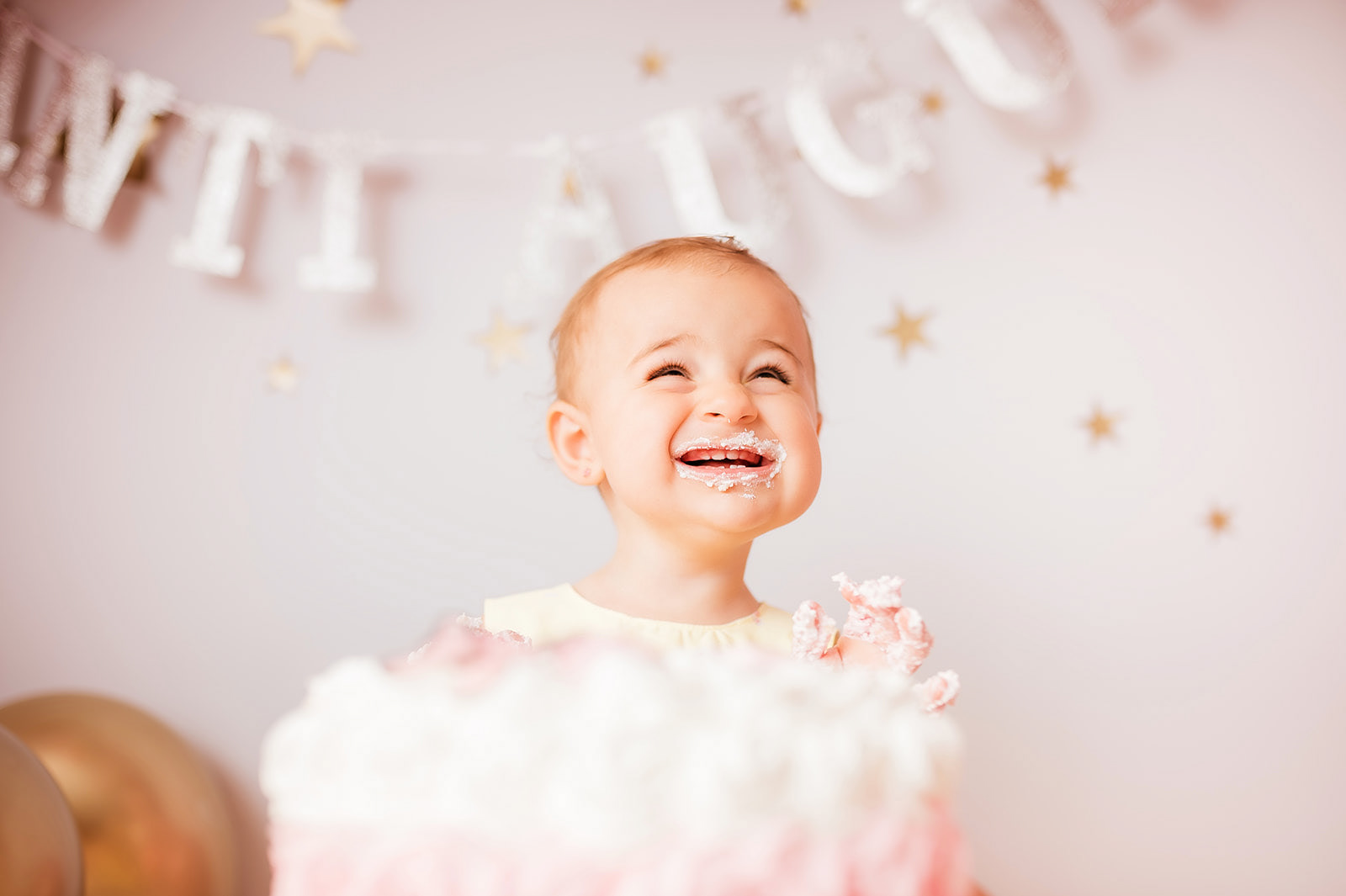 Servizio Fotografico Smash Cake Roma Foto Primo Compleanno