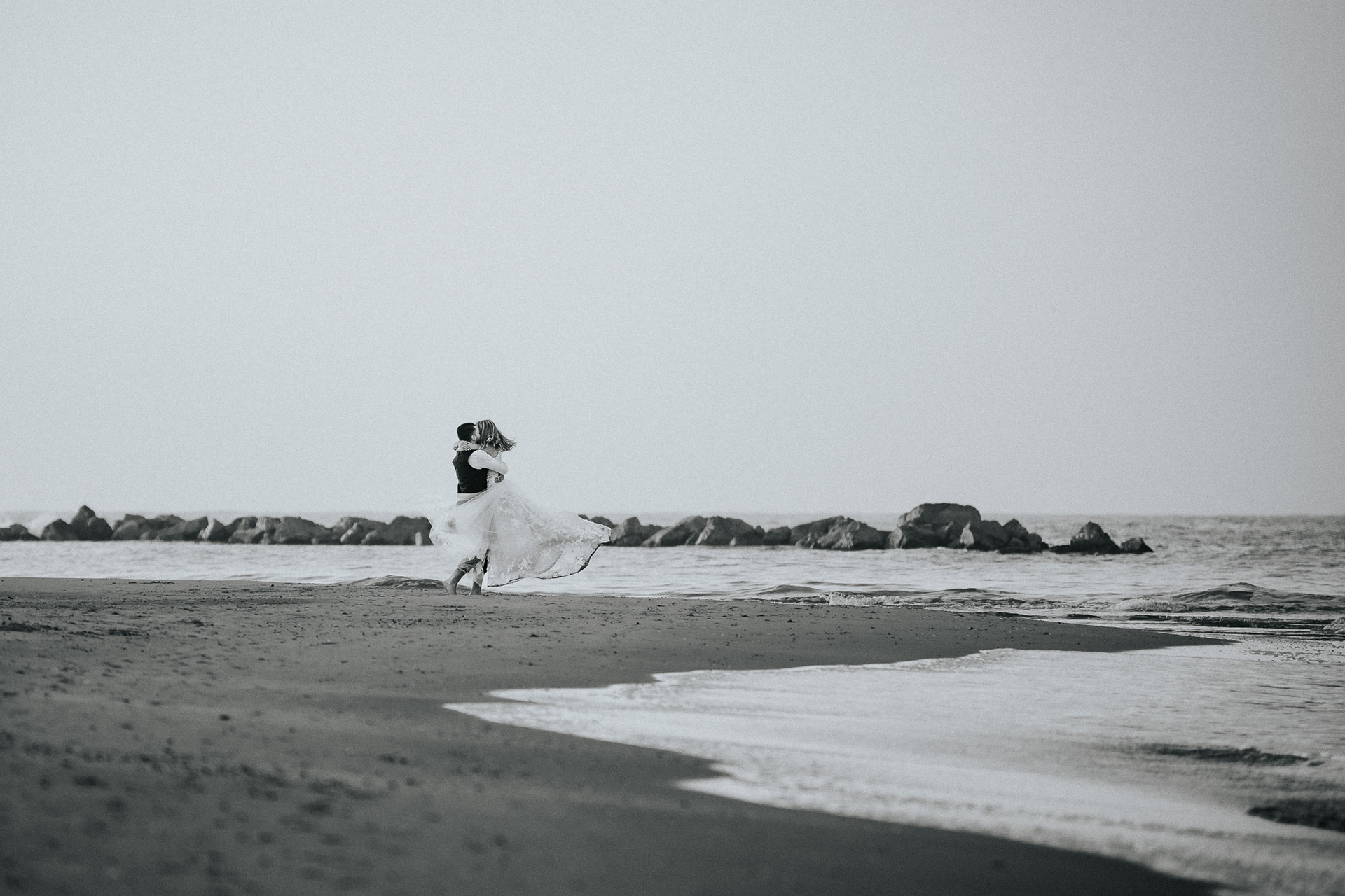 Servizio Fotografico Matrimoniale al Mare - Anzio Roma