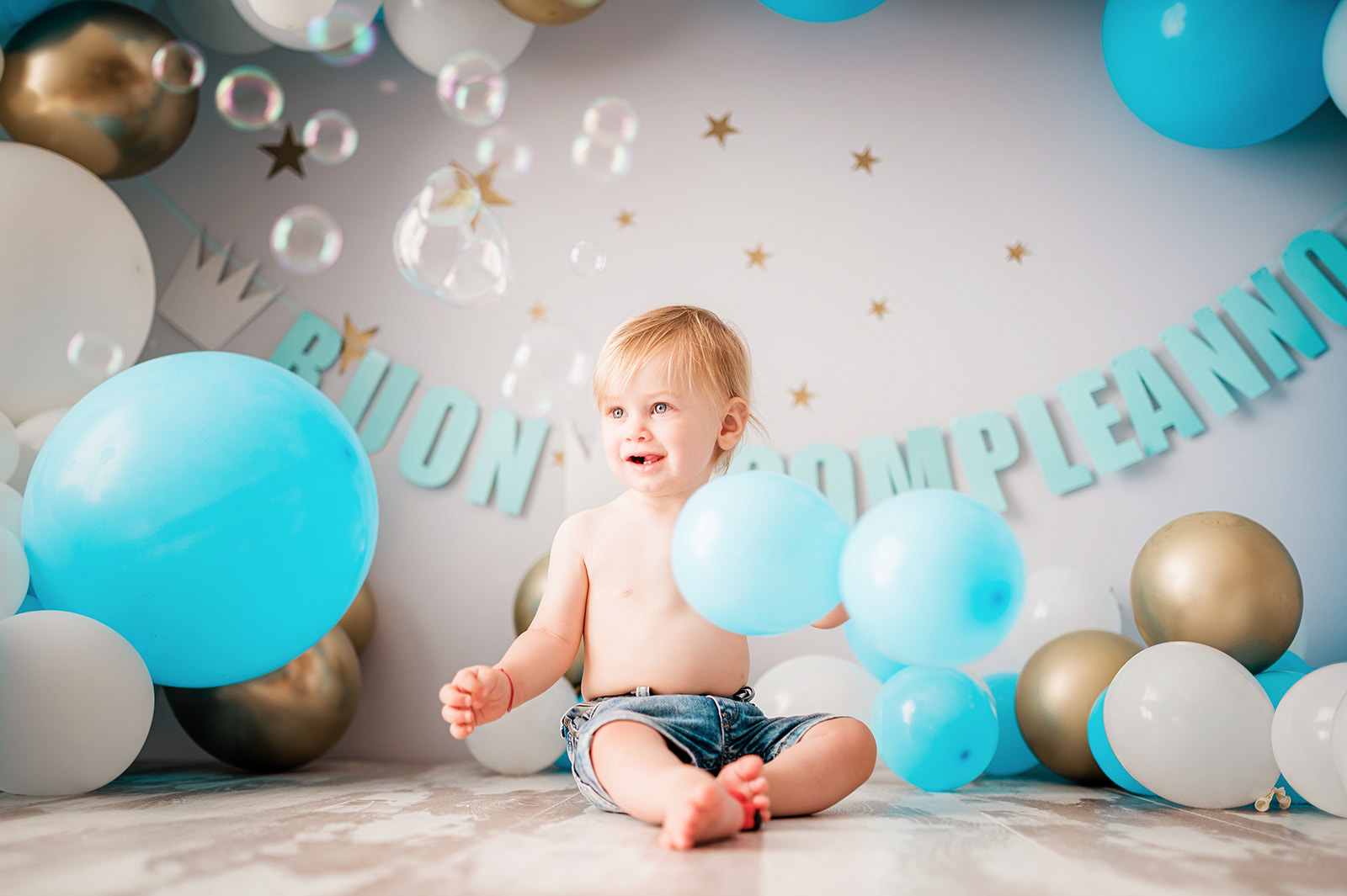 Servizio Fotografico Smash Cake Roma Foto Primo Compleanno