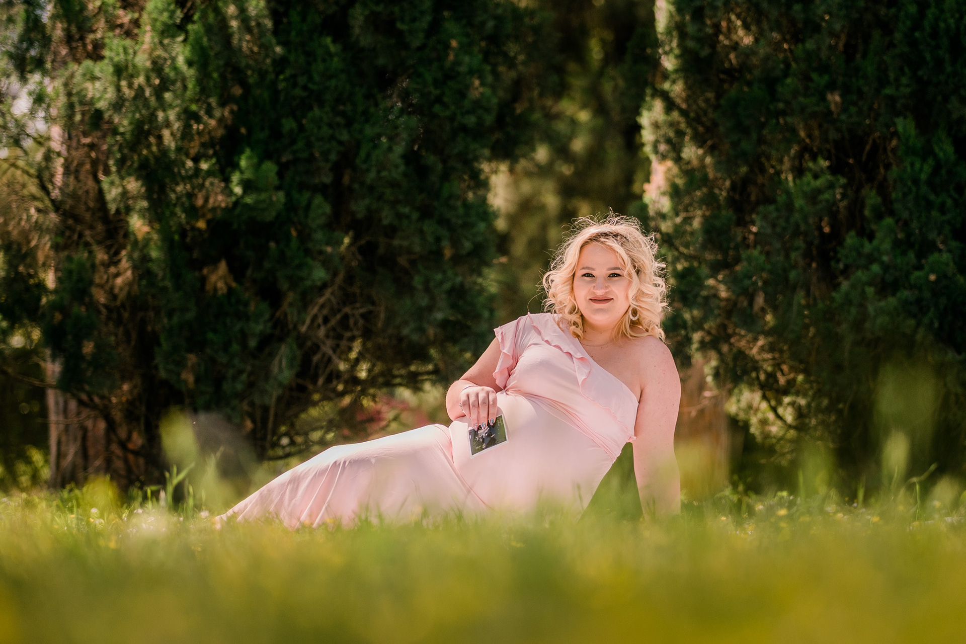 Servizio Fotografico Gravidanza Premaman Natura Roma