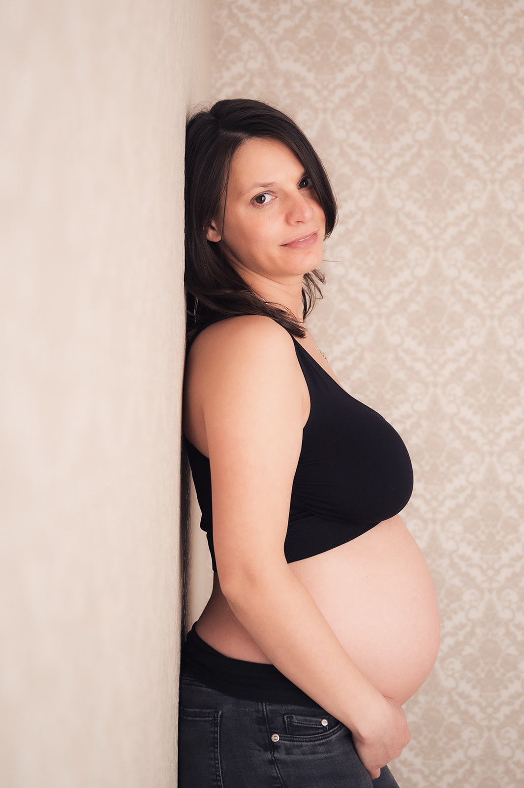 Servizio Fotografico Gravidanza Premaman in Studio a Roma