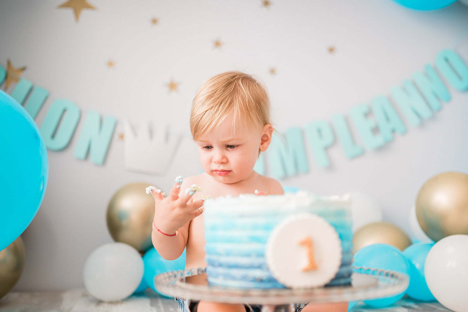 Servizio Fotografico Smash Cake Roma Foto Primo Compleanno