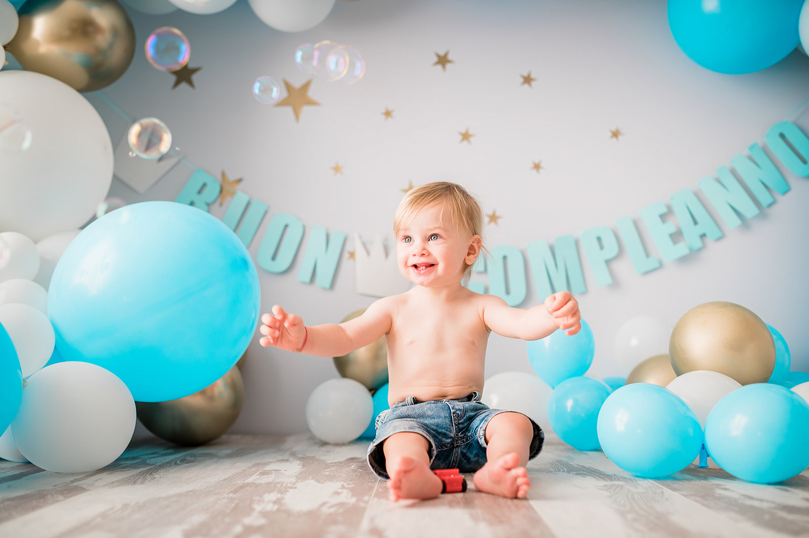 Servizio Fotografico Smash Cake Roma Foto Primo Compleanno