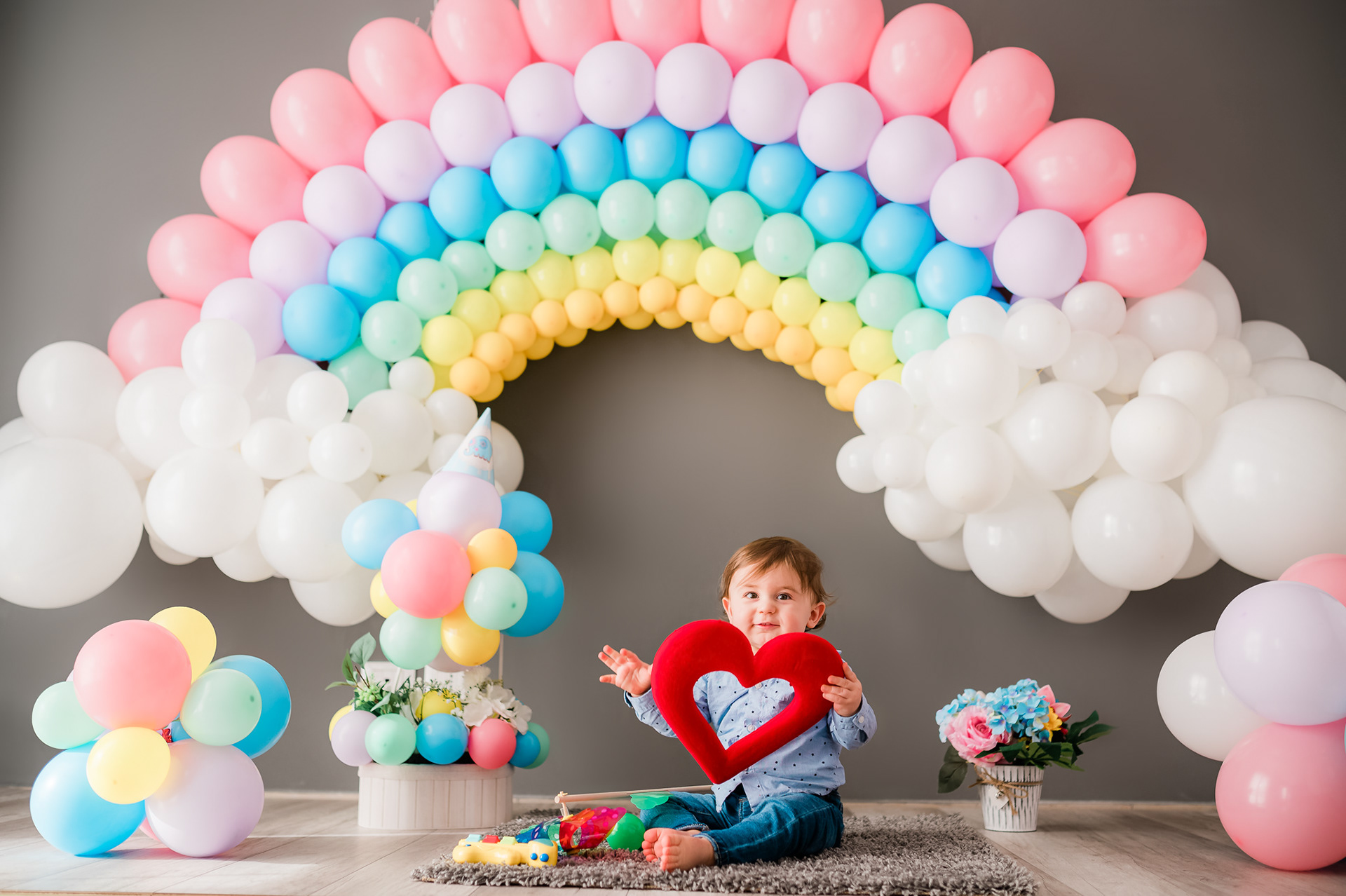 Servizio Fotografico Smash Cake Roma Foto Primo Compleanno