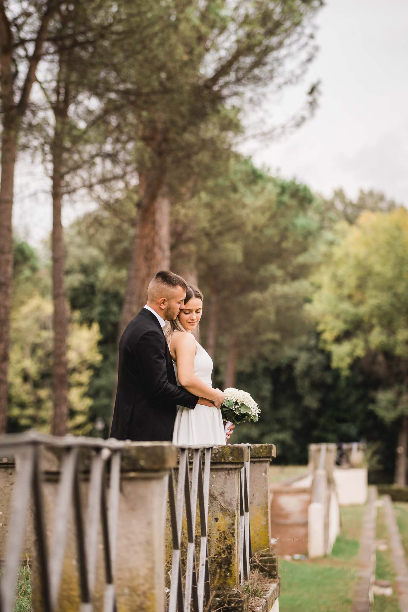 Servizio Fotografico pre Matrimonio Coppia Villa Borghese Roma