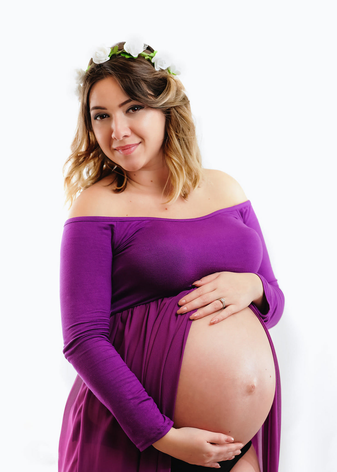 Servizio Fotografico Gravidanza Premaman in Studio a Roma