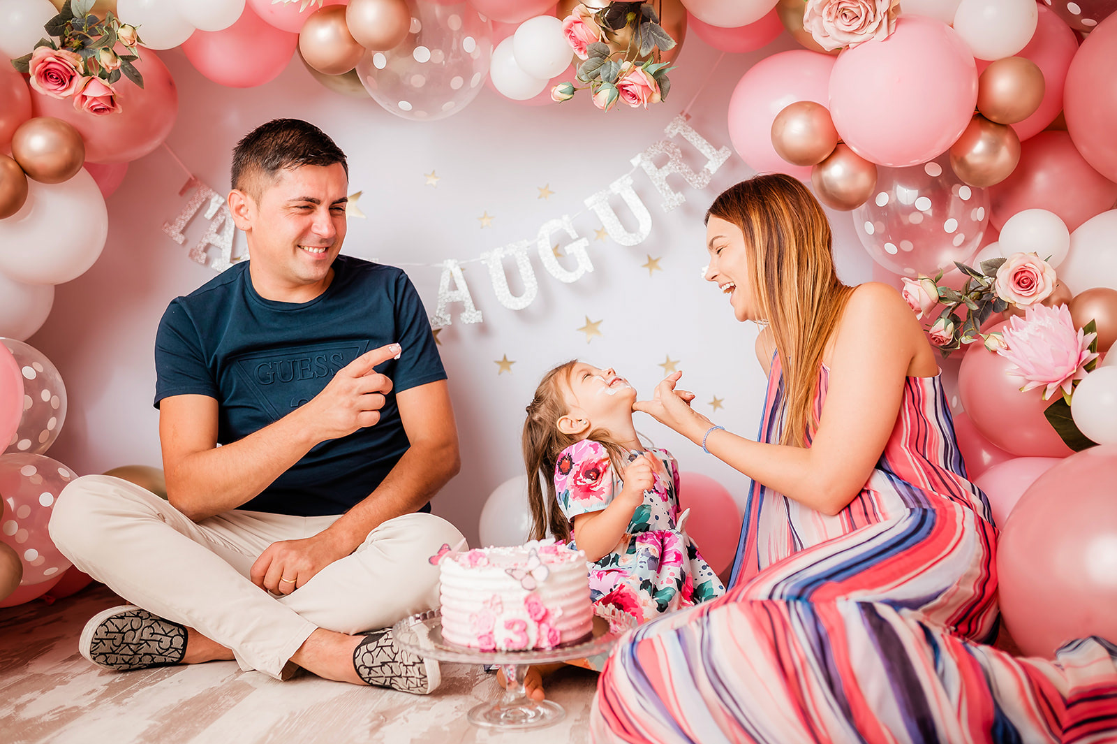 Servizio Fotografico Smash Cake Roma Foto Primo Compleanno