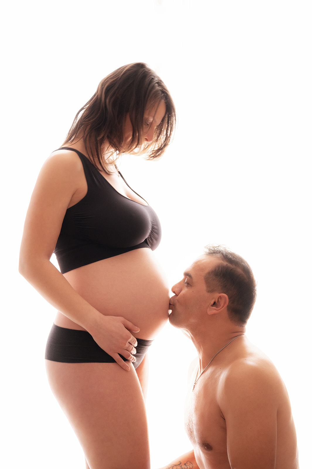 Servizio Fotografico Gravidanza Premaman in Studio a Roma