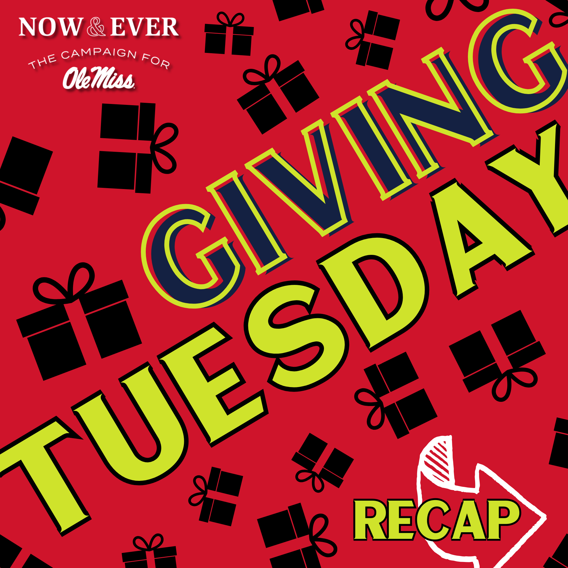 Giving Tuesday Instagram Post Slideshow for Christmas Giving Recap