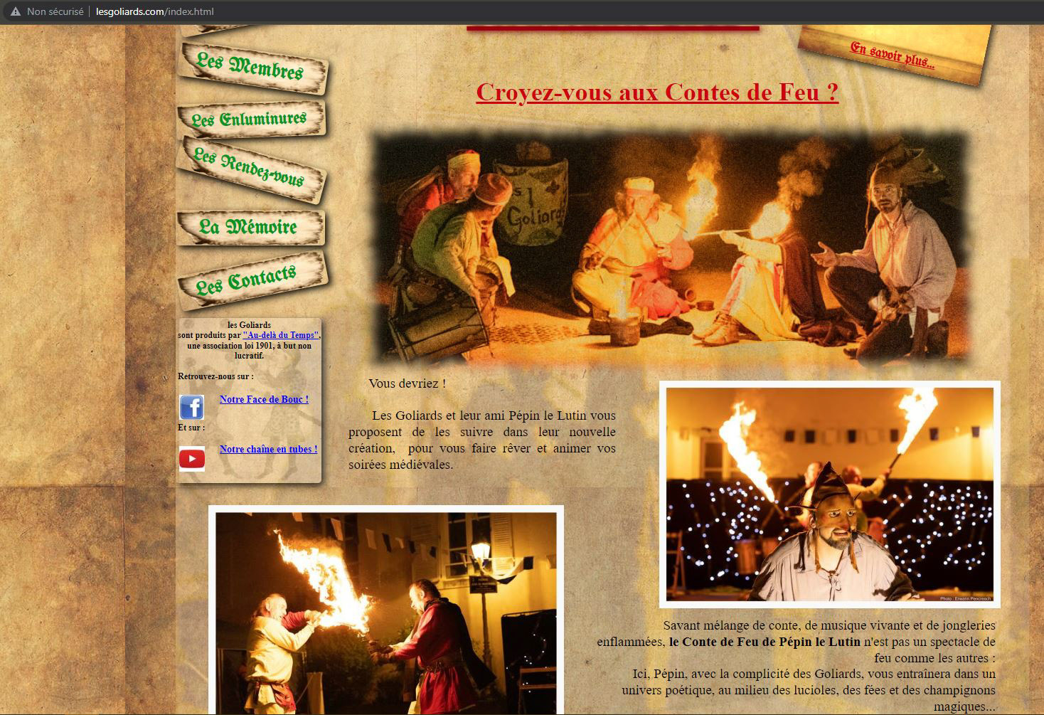 Site Web Les Goliards 16 juin 2022