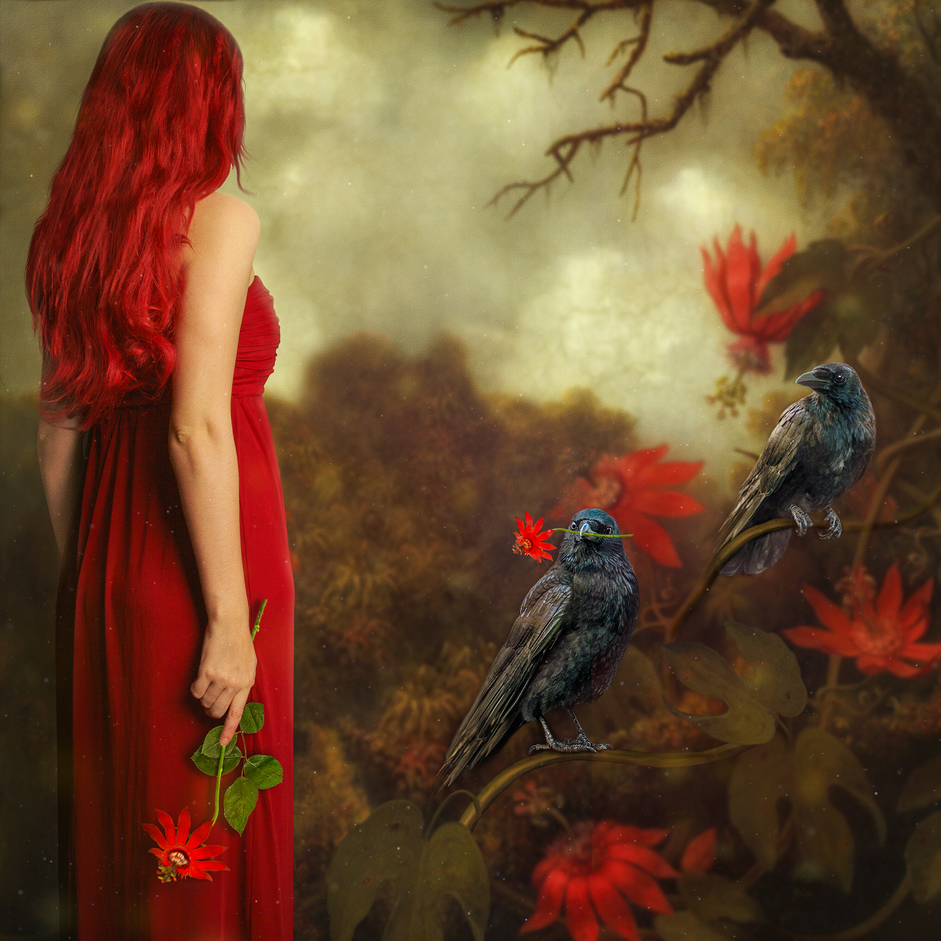 Lady in Red