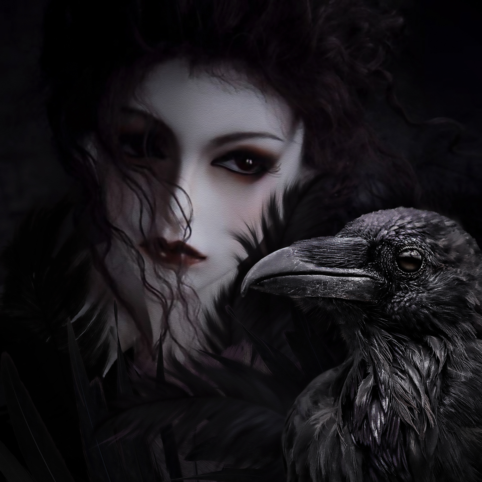 Clorinda and Crow