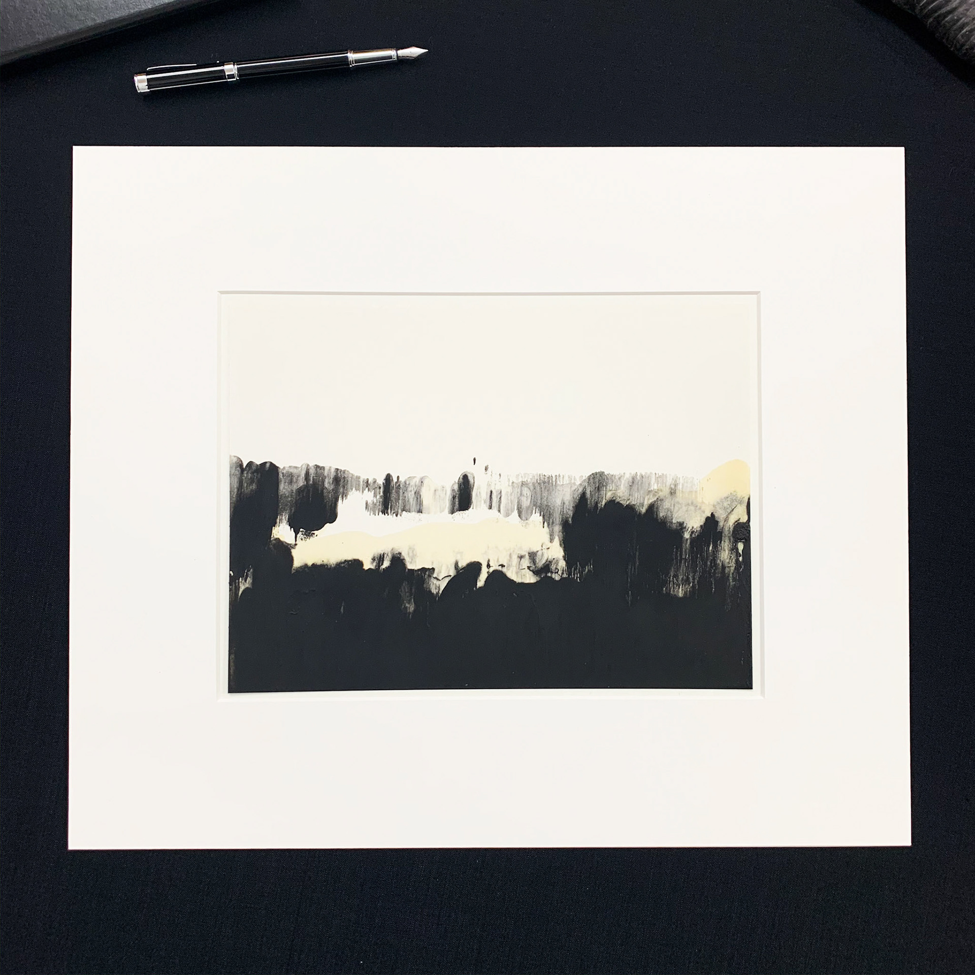 28x21cm oil on paper 2019VIII1518