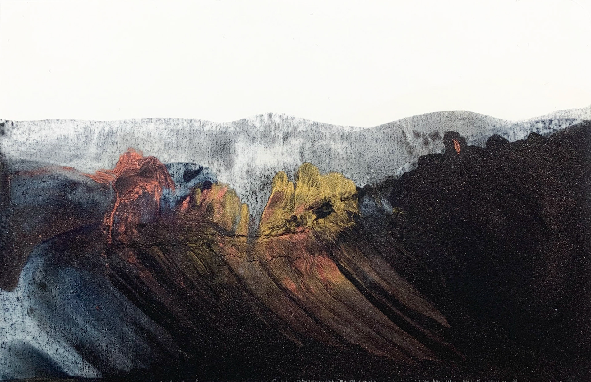 14x9cm oil on paper 2019XII0812