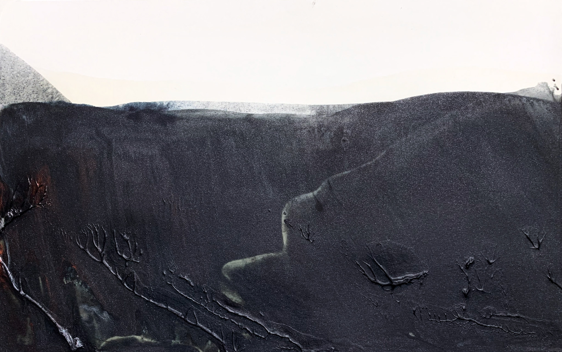 21x13cm oil on paper 2019X0420