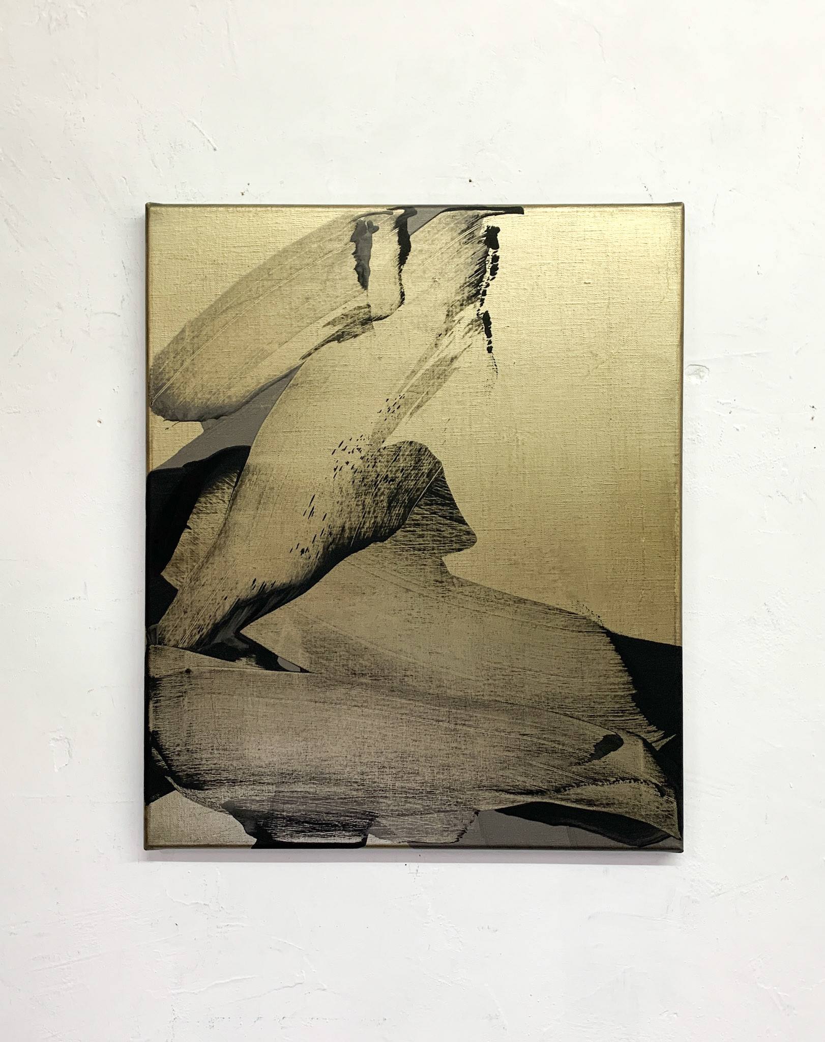 55x46 châssis 2 cm - huile sur lin n°22042002