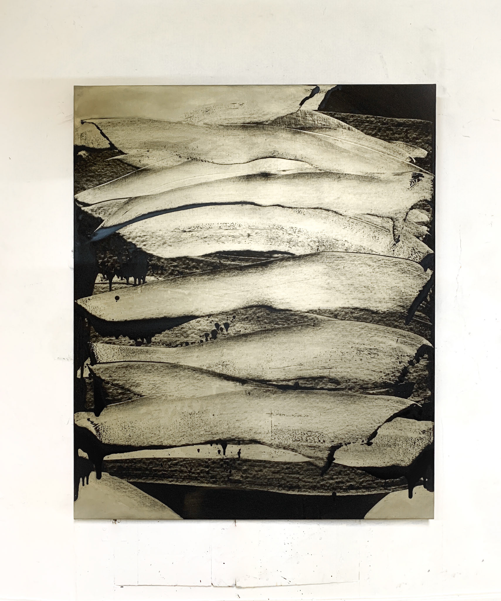 120x100 châssis 2,5 cm - huile sur lin n°220426