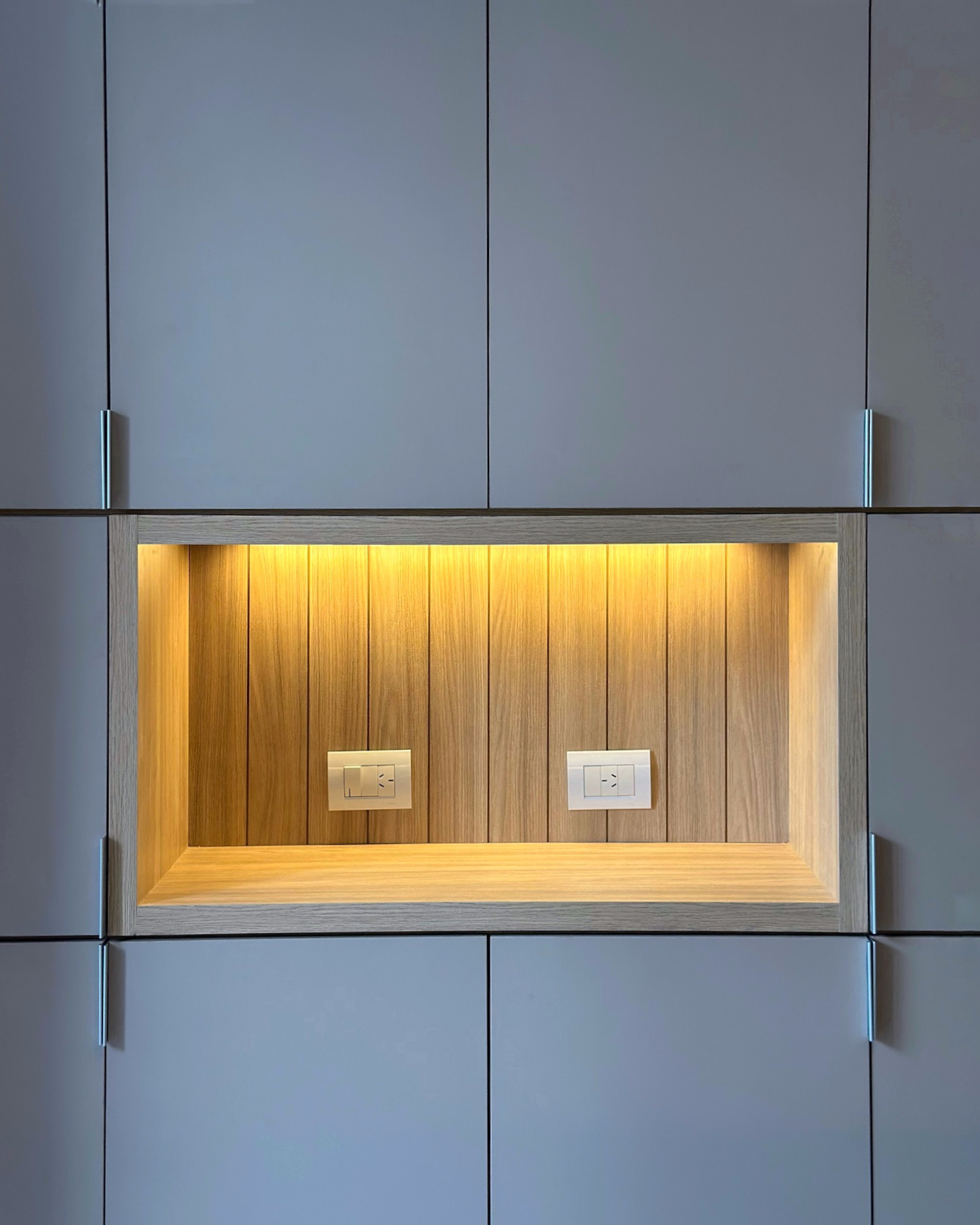 Cocina - Nicho para electrodomésticos retroiluminado