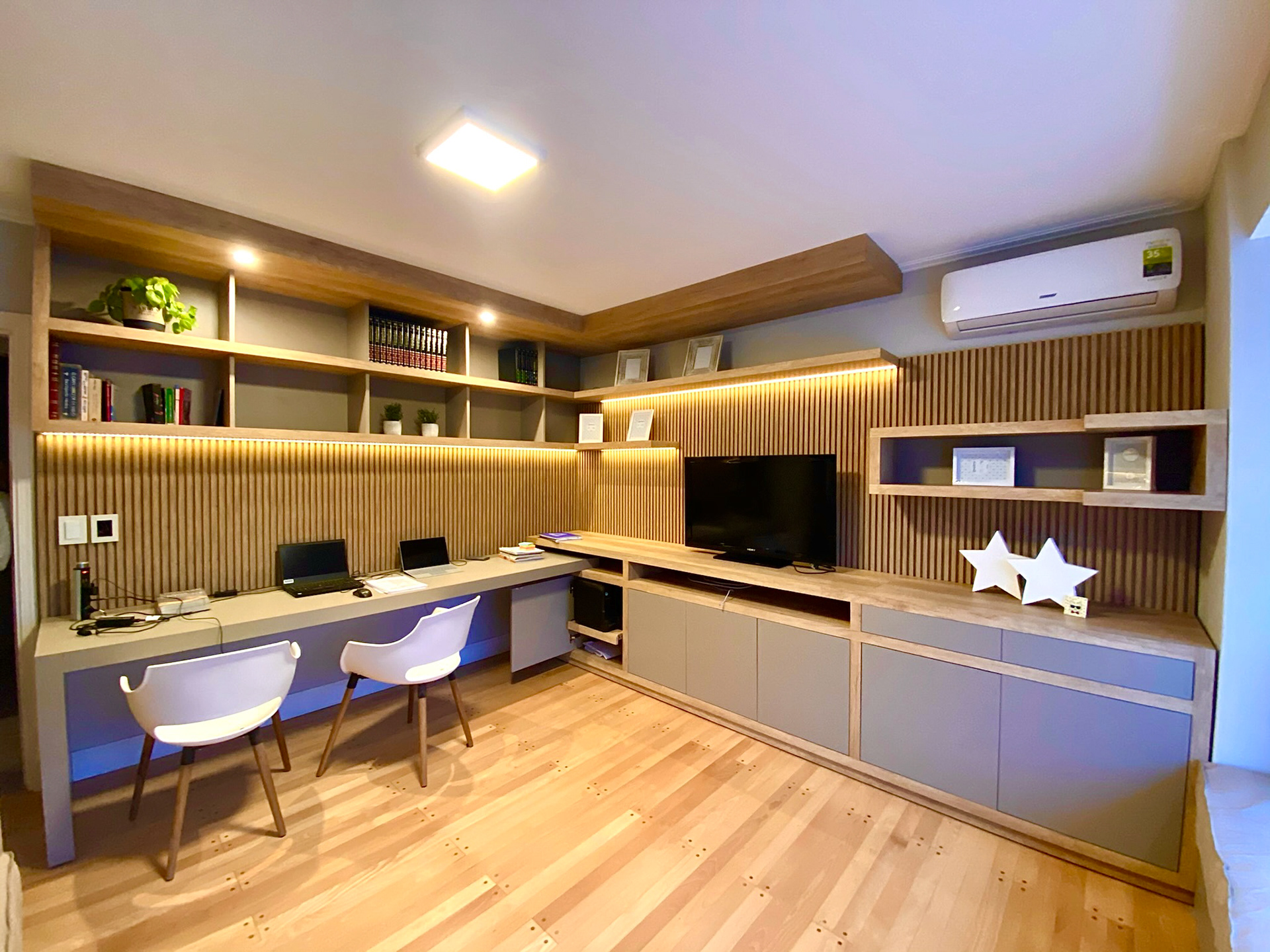 Diseño de mobiliario a medida, Reforma Despacho