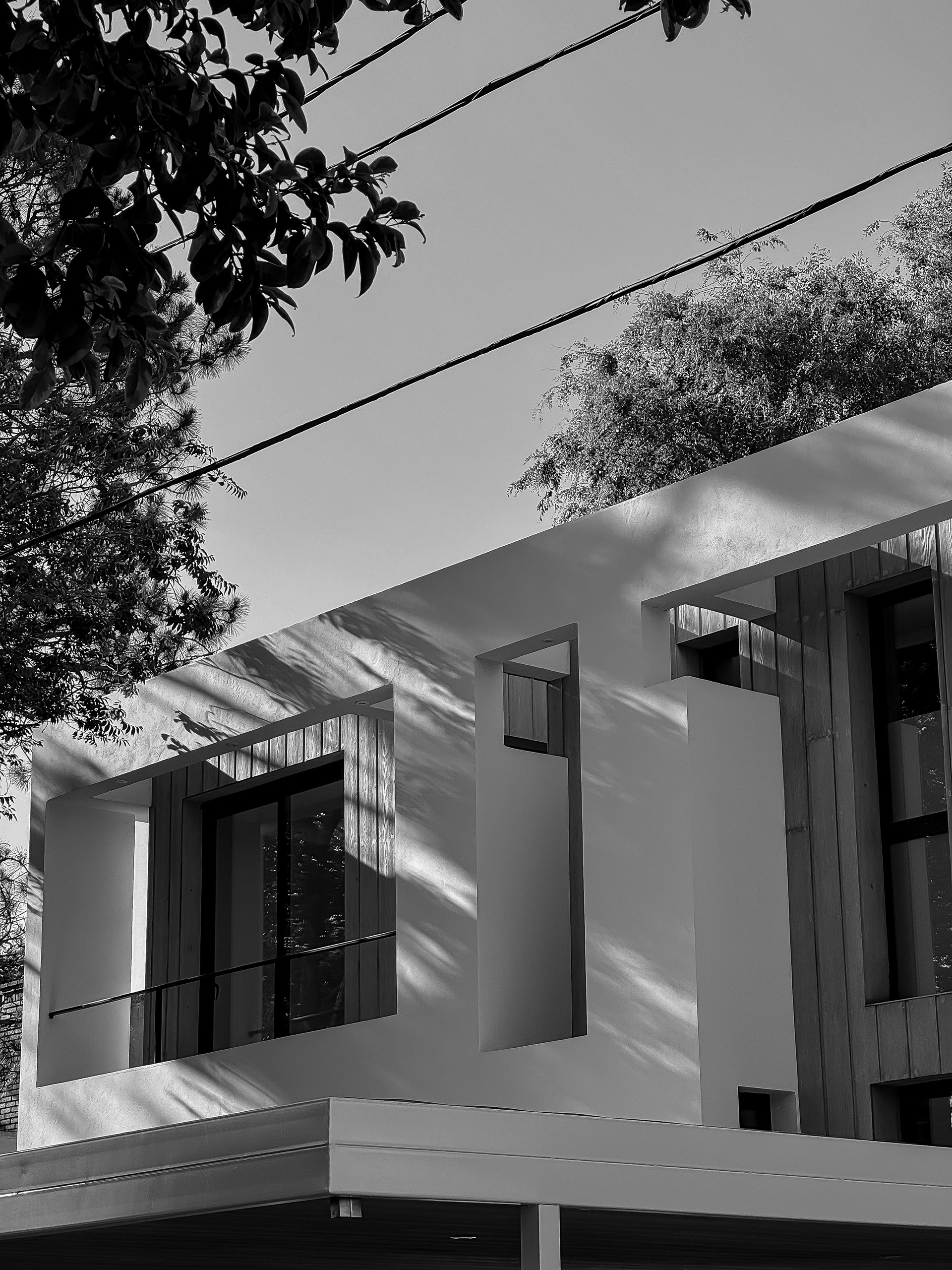 Proyecto de obra nueva. Fachada doble piel duplex