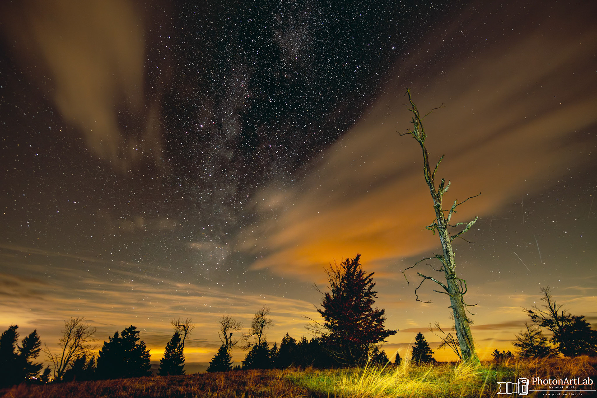 Stars and Clouds at Kahler Asten