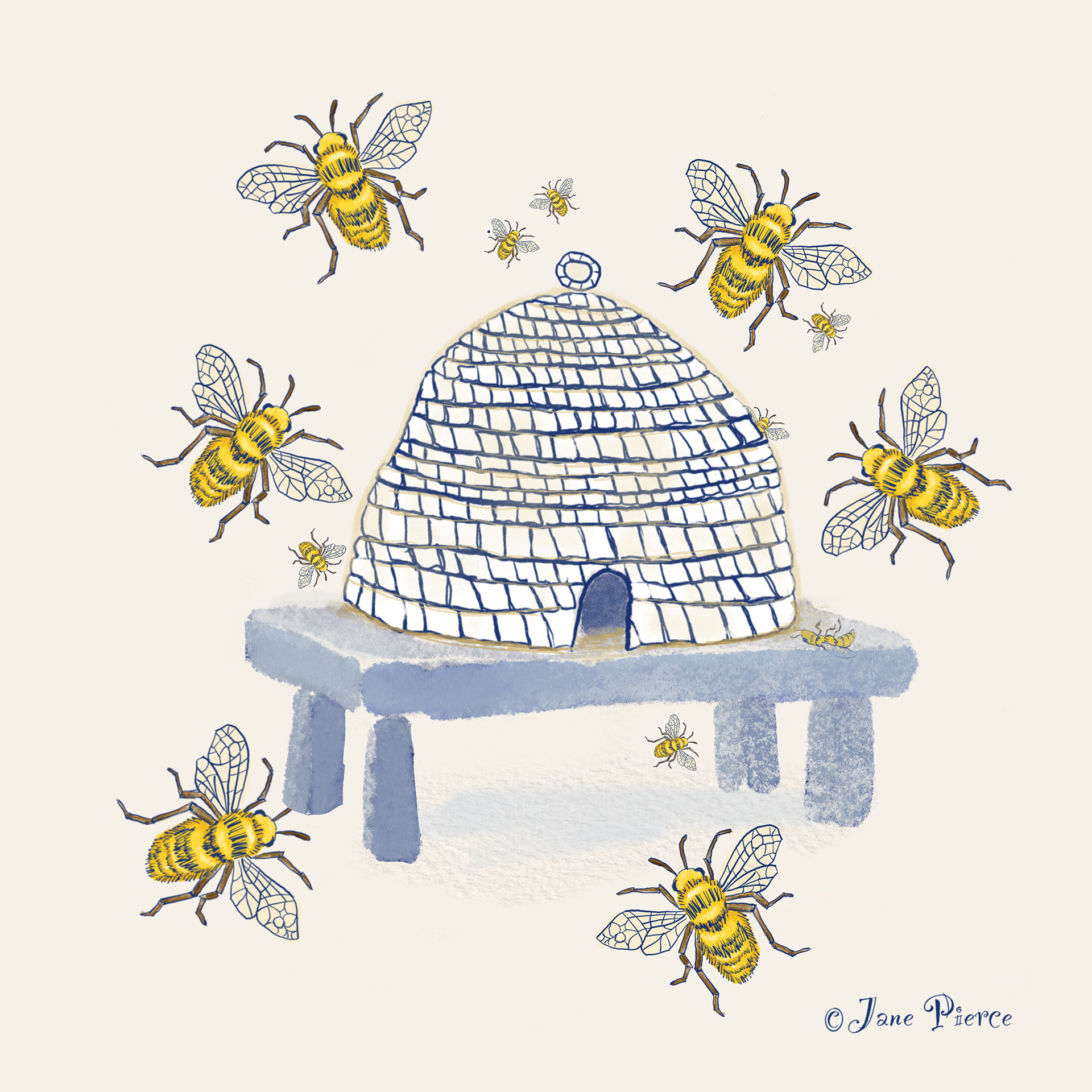 Bees & Skep