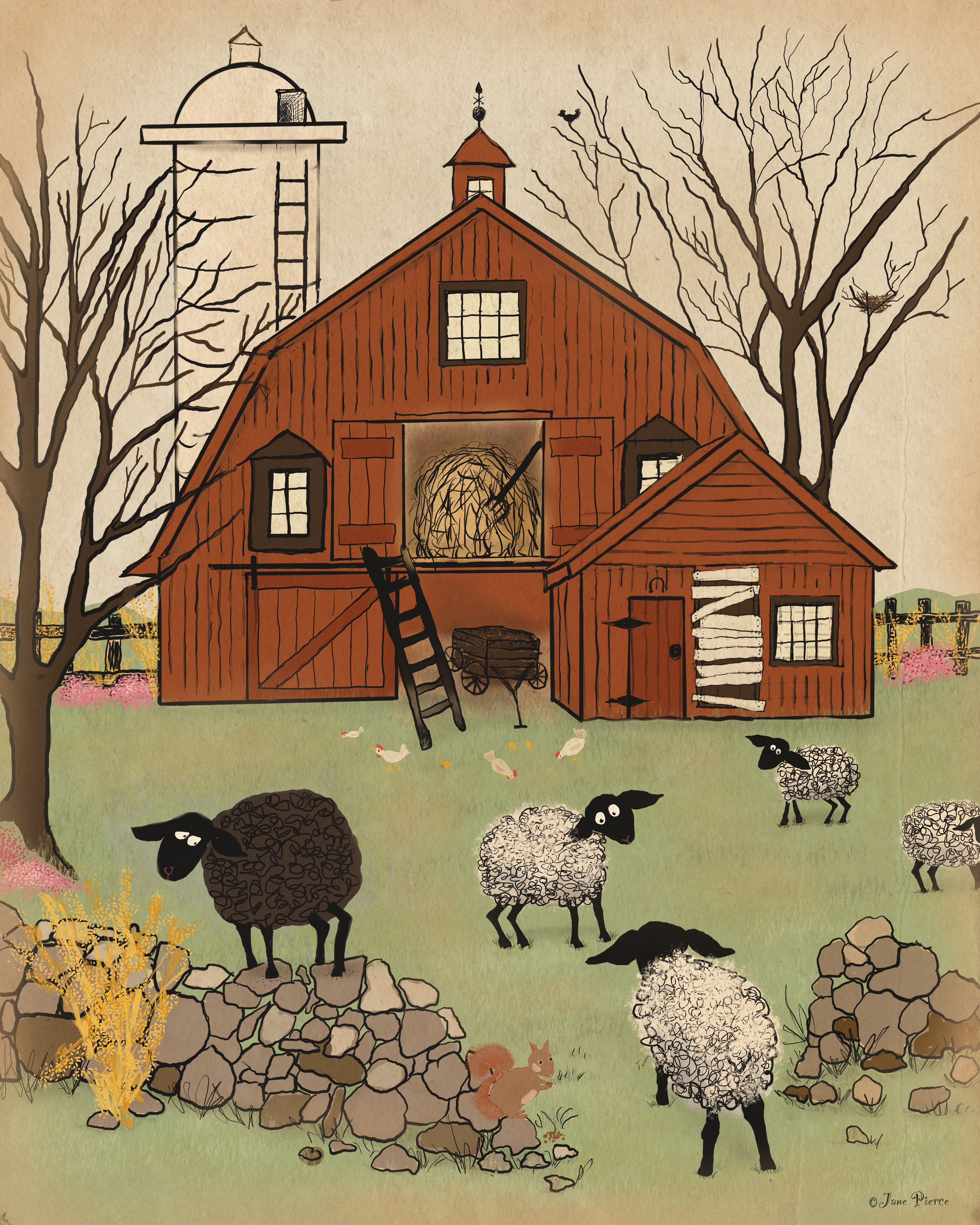 Sheepish Neighbors
