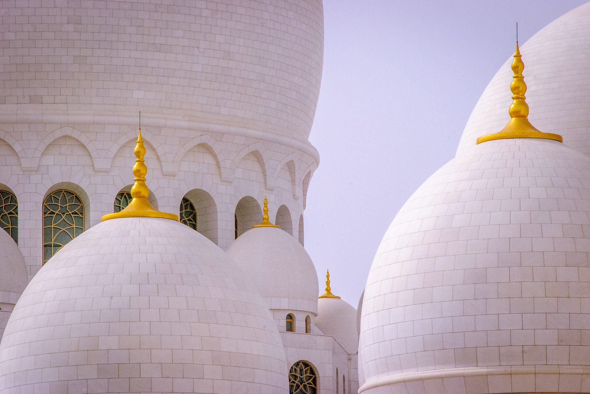 Sheikh Zayed Grand Mosque in Abu Dhabi, UAE