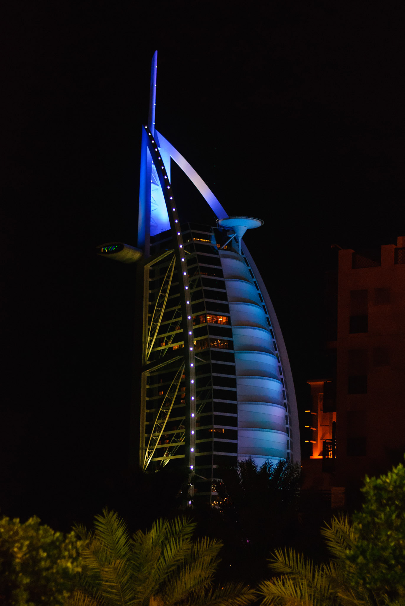 Burj Al Arab taken from Madinat Jumeirah